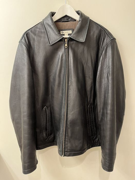 Wilke Rodriguez Vintage Leather Jacket w CAT detail | Grailed