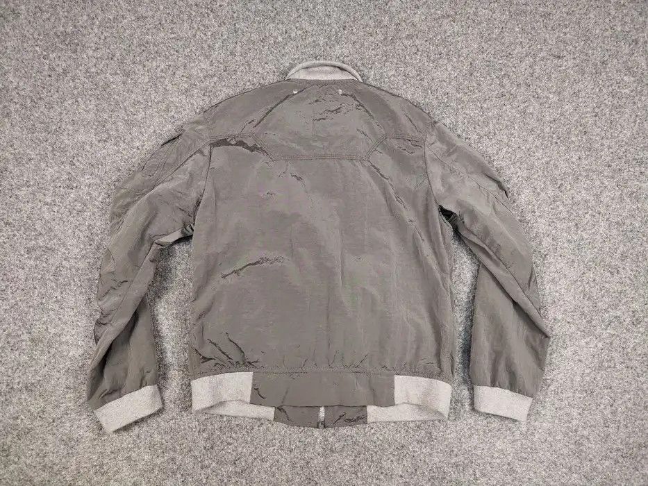 Energie Vintage 90's Sixty Energie Nylon Gray Light Bomber Jacket Size US L / EU 52-54 / 3 - 7 Thumbnail