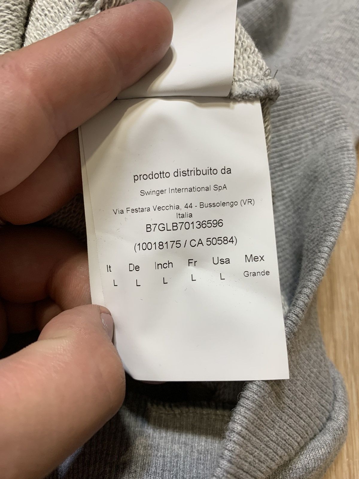 Versace Jeans Couture Versace Jeans Zip Hoodie V Tiger Logo Size L Size US L / EU 52-54 / 3 - 8 Thumbnail