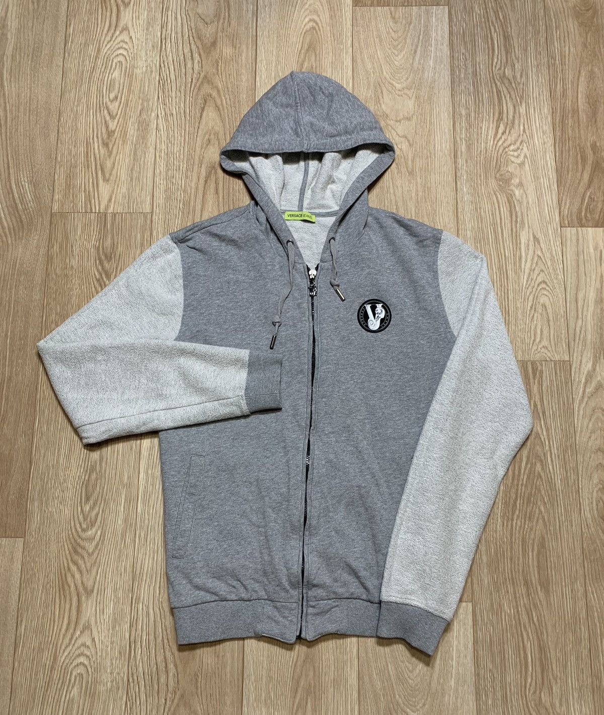 Versace Jeans Couture Versace Jeans Zip Hoodie V Tiger Logo Size L Size US L / EU 52-54 / 3 - 1 Thumbnail