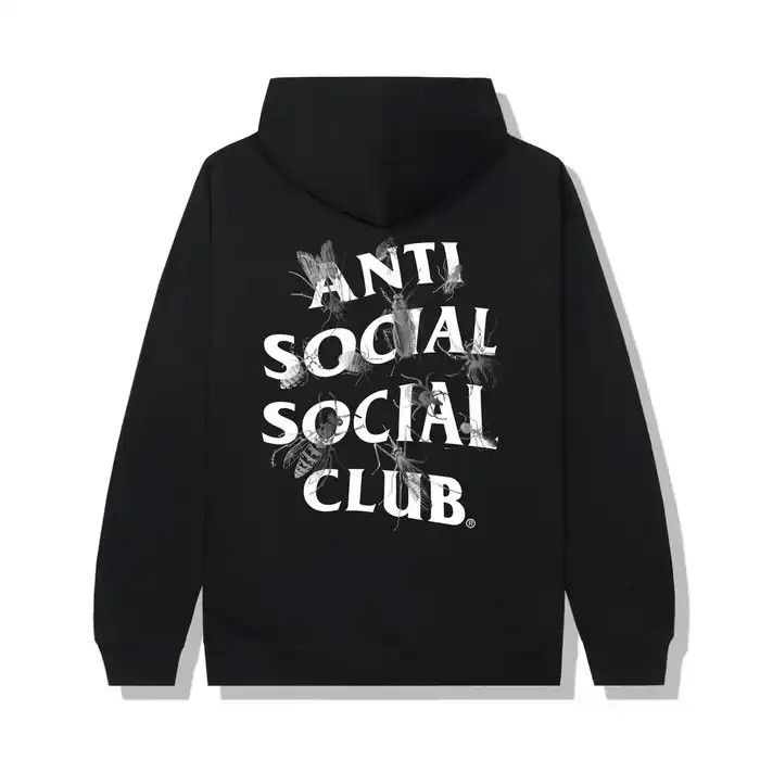 Anti social social club Creep black hoodie