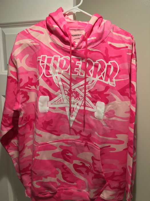 Thrasher pink camo discount hoodie