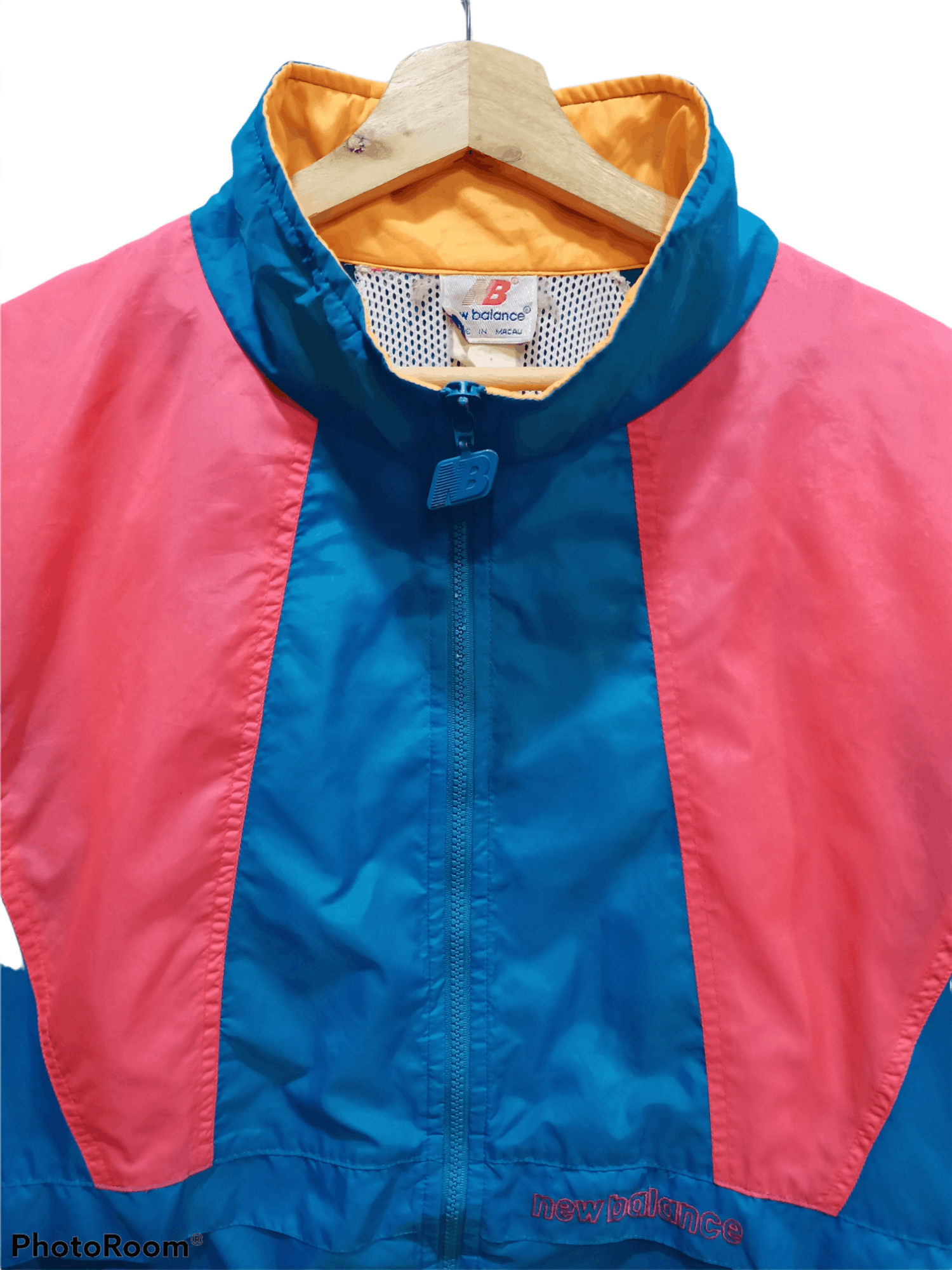 New Balance Vintage New Balance Windbreaker Size US L / EU 52-54 / 3 - 2 Thumbnail