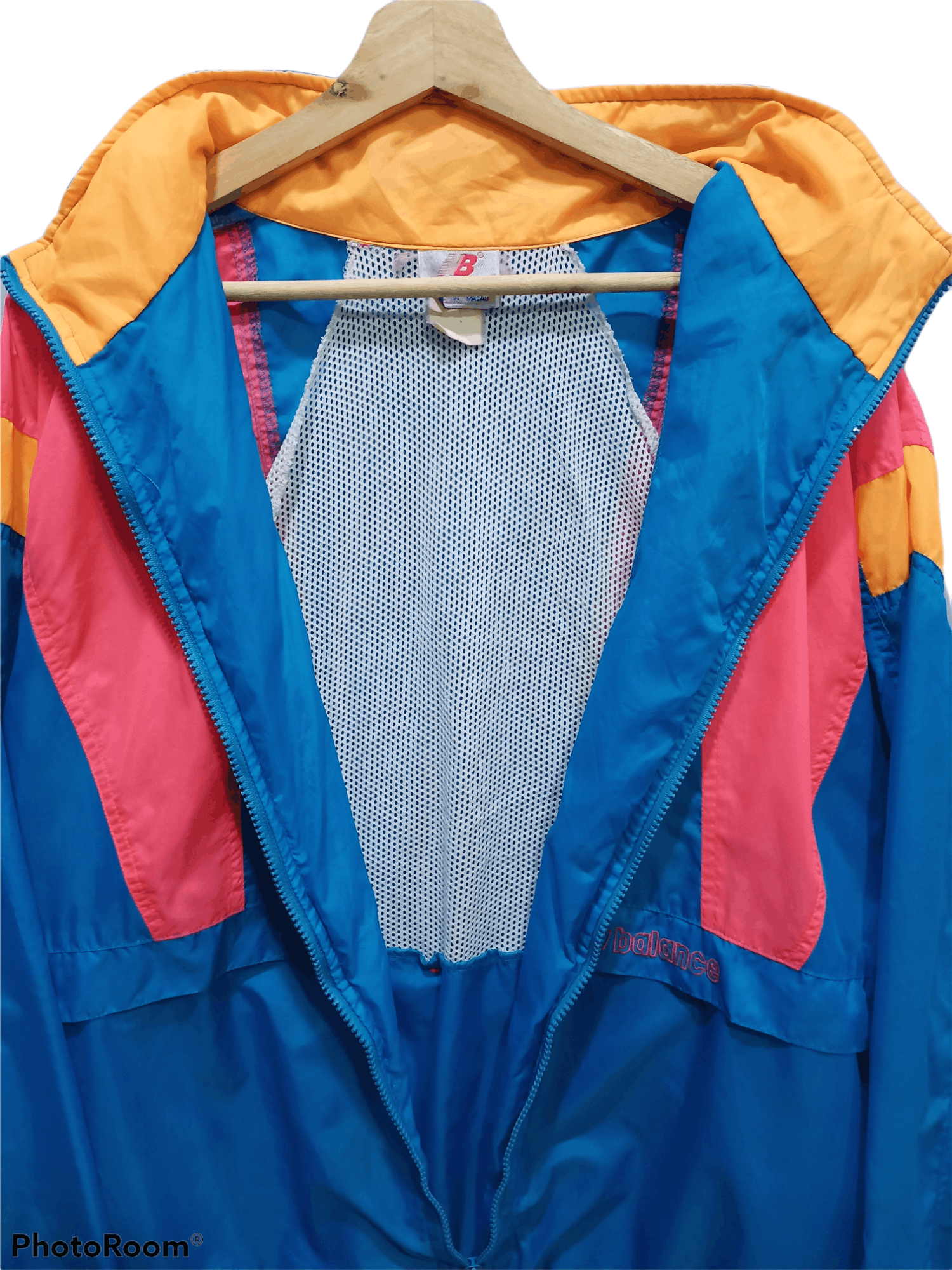 New Balance Vintage New Balance Windbreaker Size US L / EU 52-54 / 3 - 10 Thumbnail