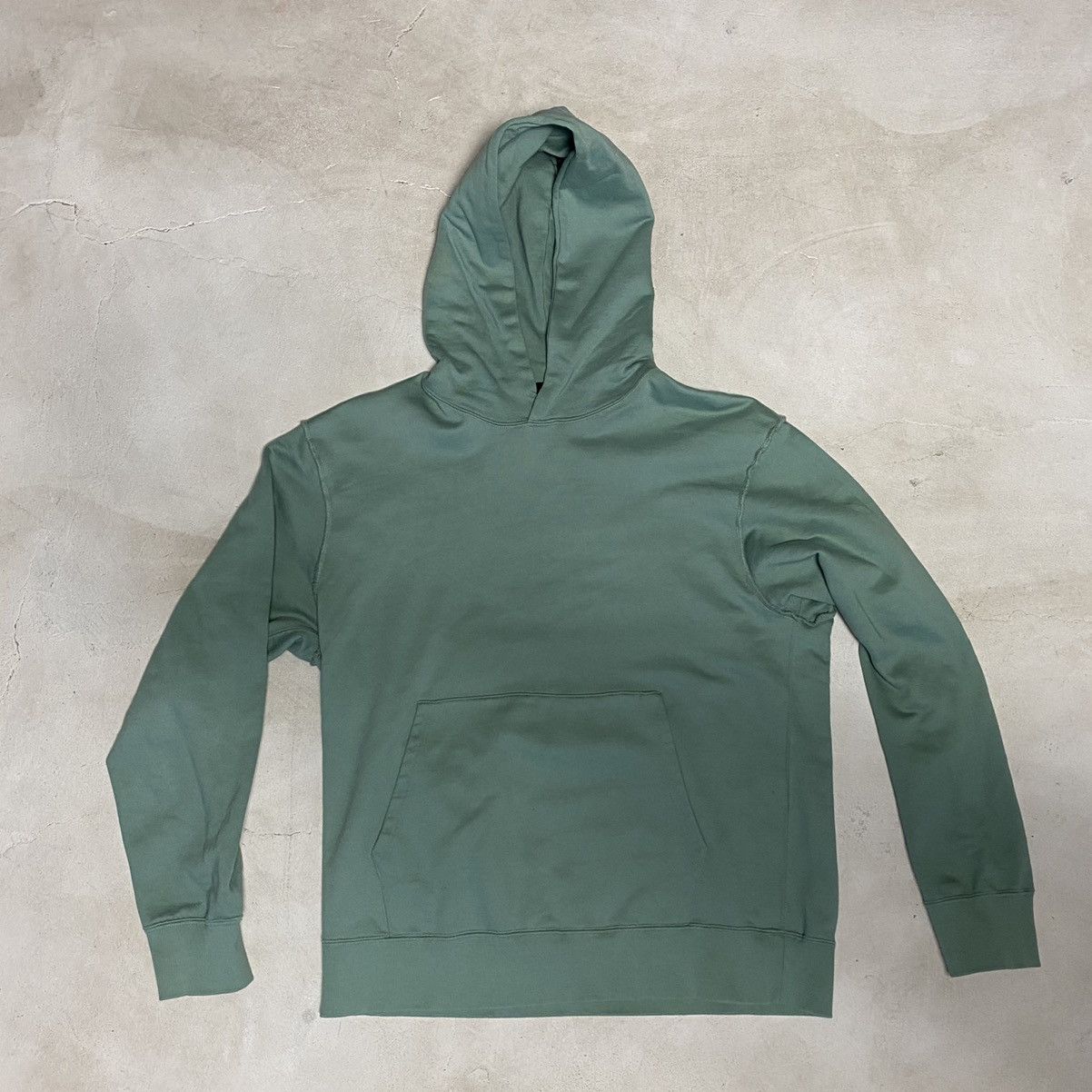 Vuja De Uneven dye snap hoodie | Grailed