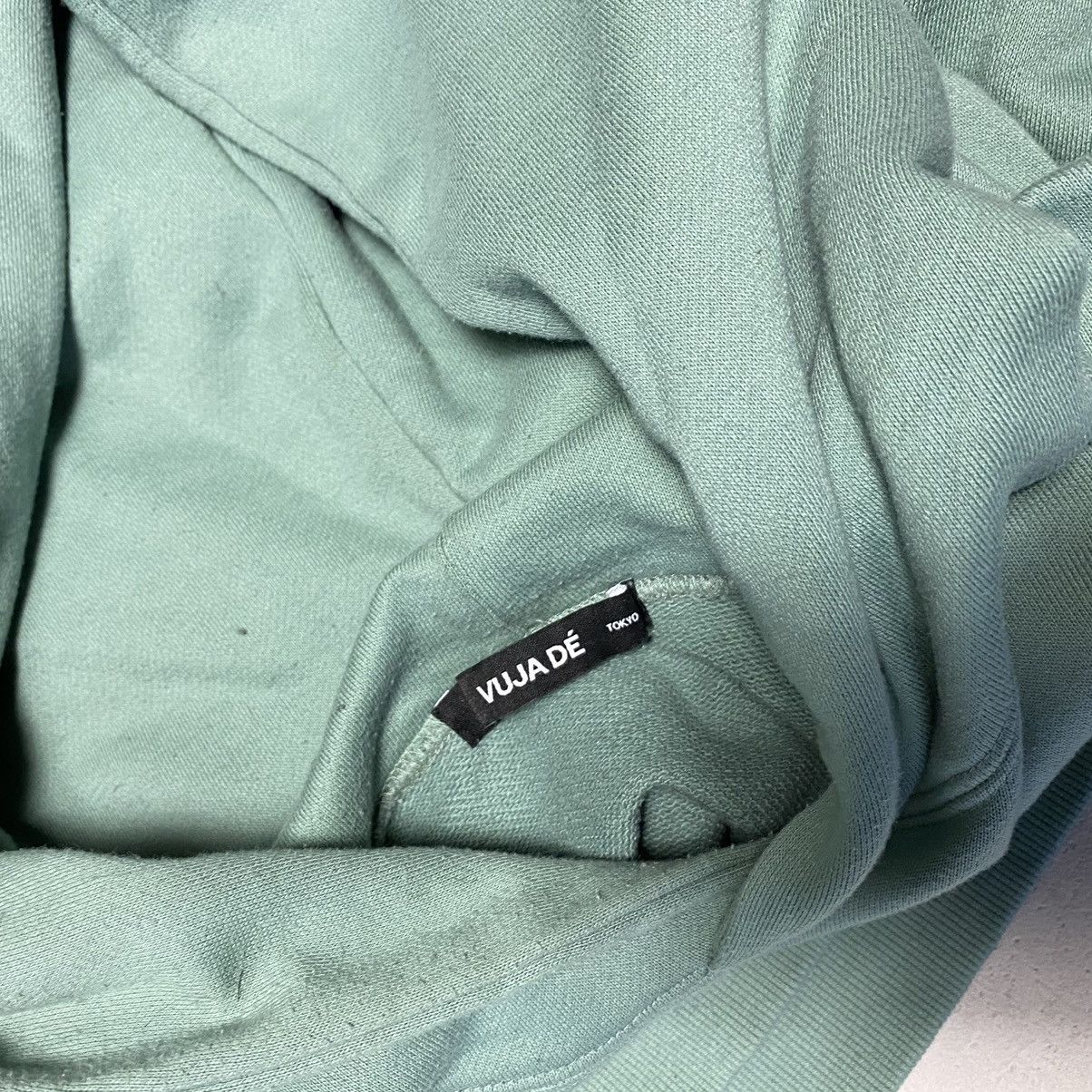 Vuja De *OPEN TO OFFERS* Vuja De Overdye Sage Hoodie Size US L / EU 52-54 / 3 - 4 Thumbnail
