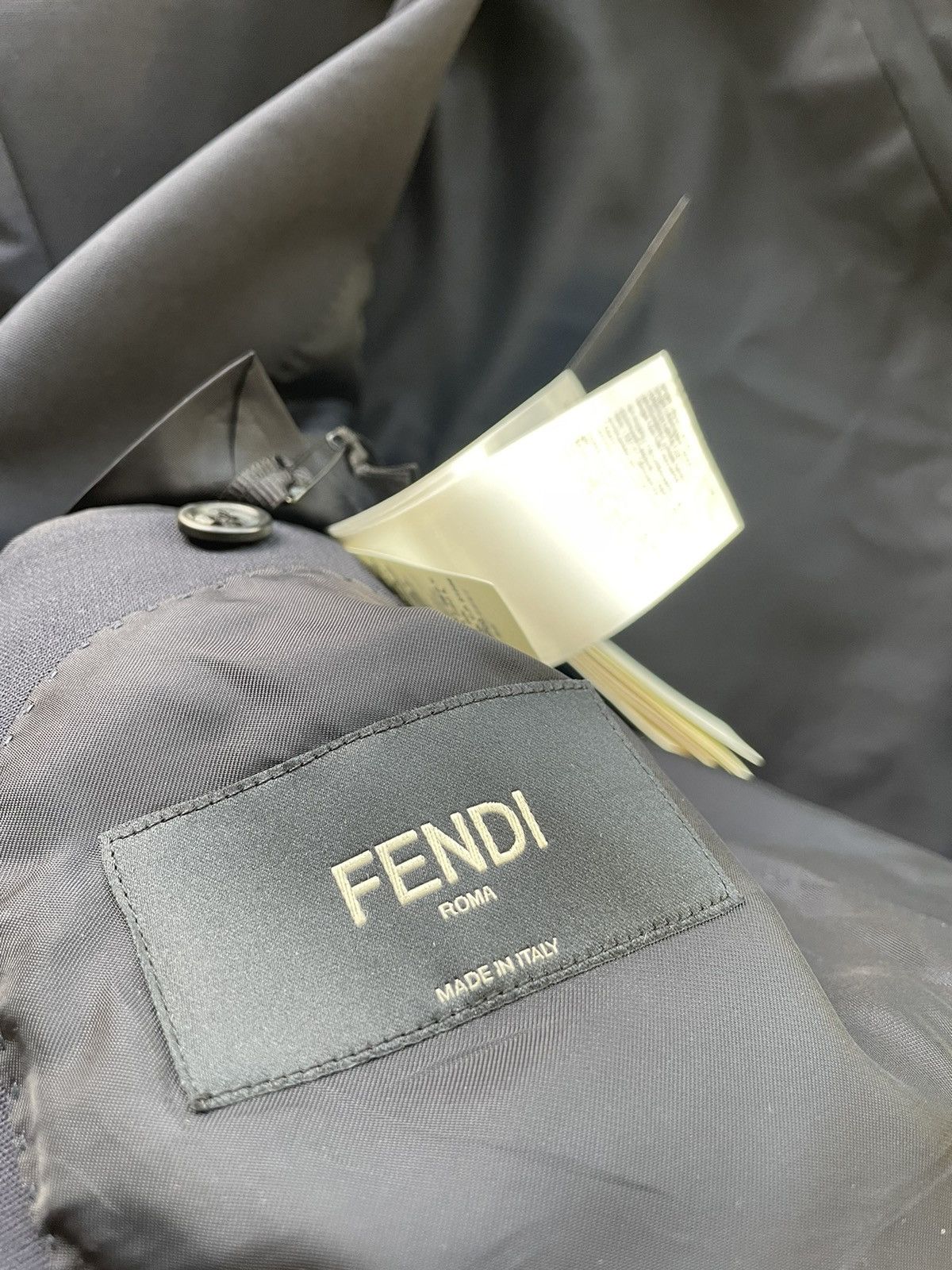 Fendi Brand New Rare Super Runway FF Logo Blazer Limited Edition Size 54R - 19 Thumbnail