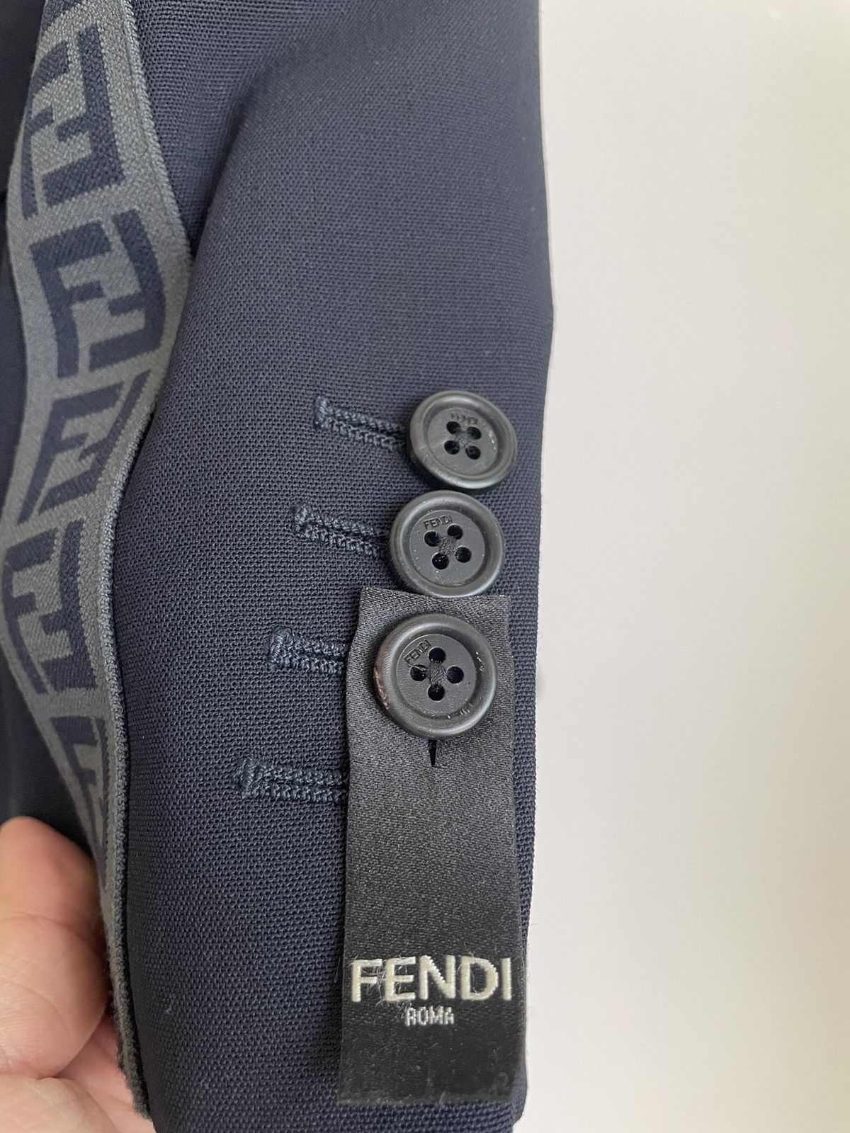 Fendi Brand New Rare Super Runway FF Logo Blazer Limited Edition Size 54R - 11 Thumbnail
