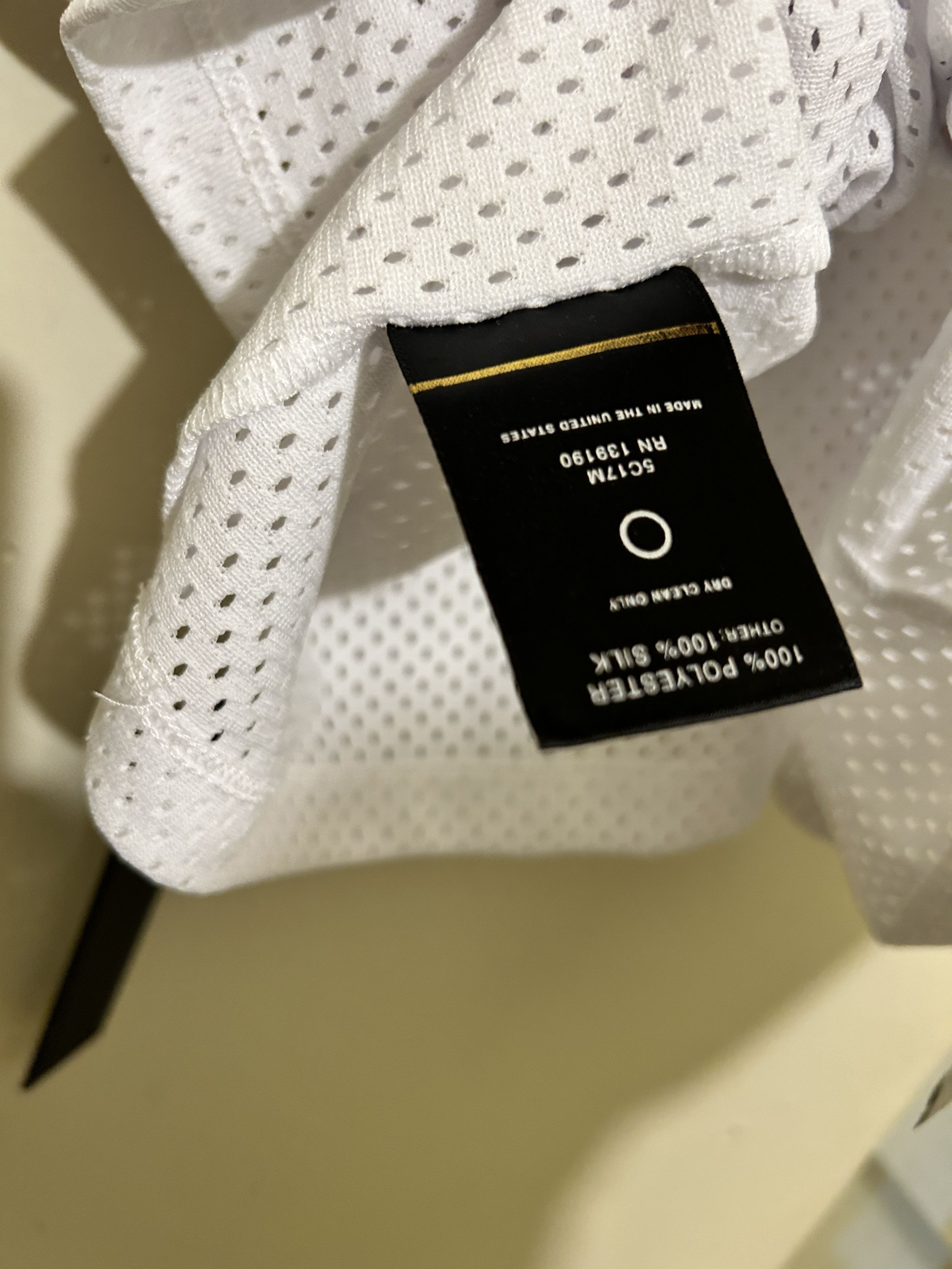 Fear of God 5th collection V-Neck Mesh Football Jersey 'Manuel' Size US M / EU 48-50 / 2 - 5 Thumbnail