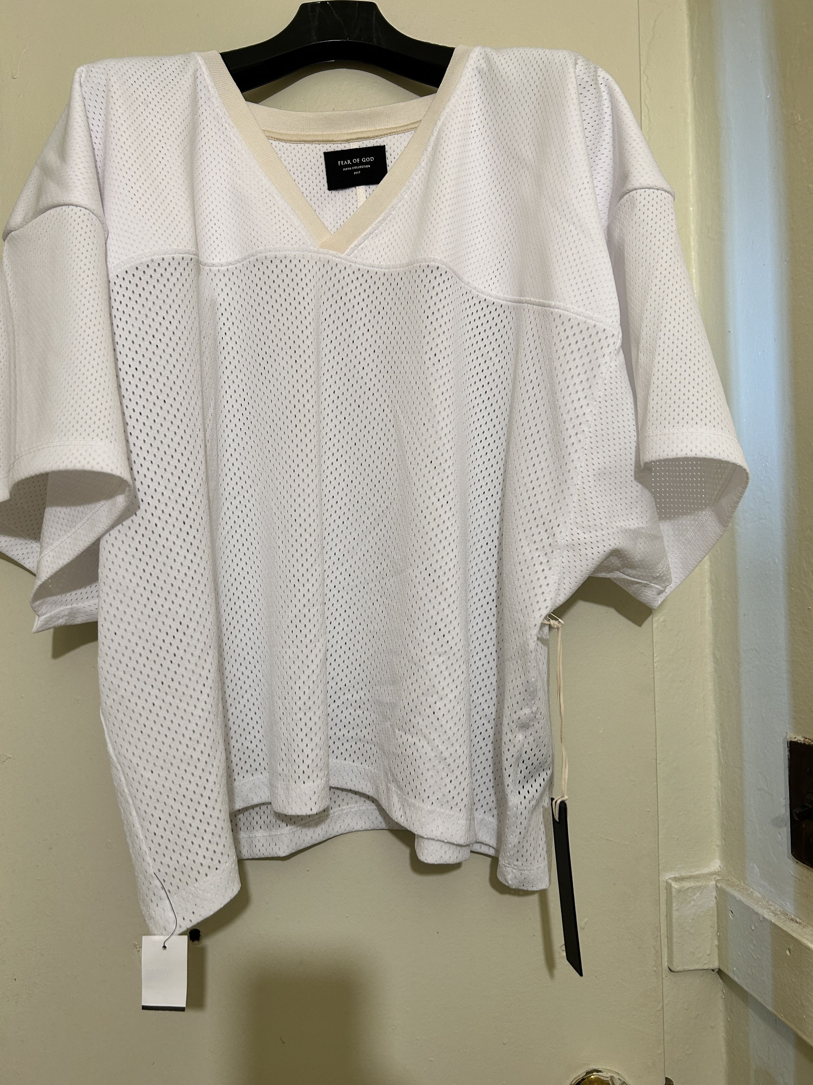 Fear of God 5th collection V-Neck Mesh Football Jersey 'Manuel' Size US M / EU 48-50 / 2 - 2 Thumbnail