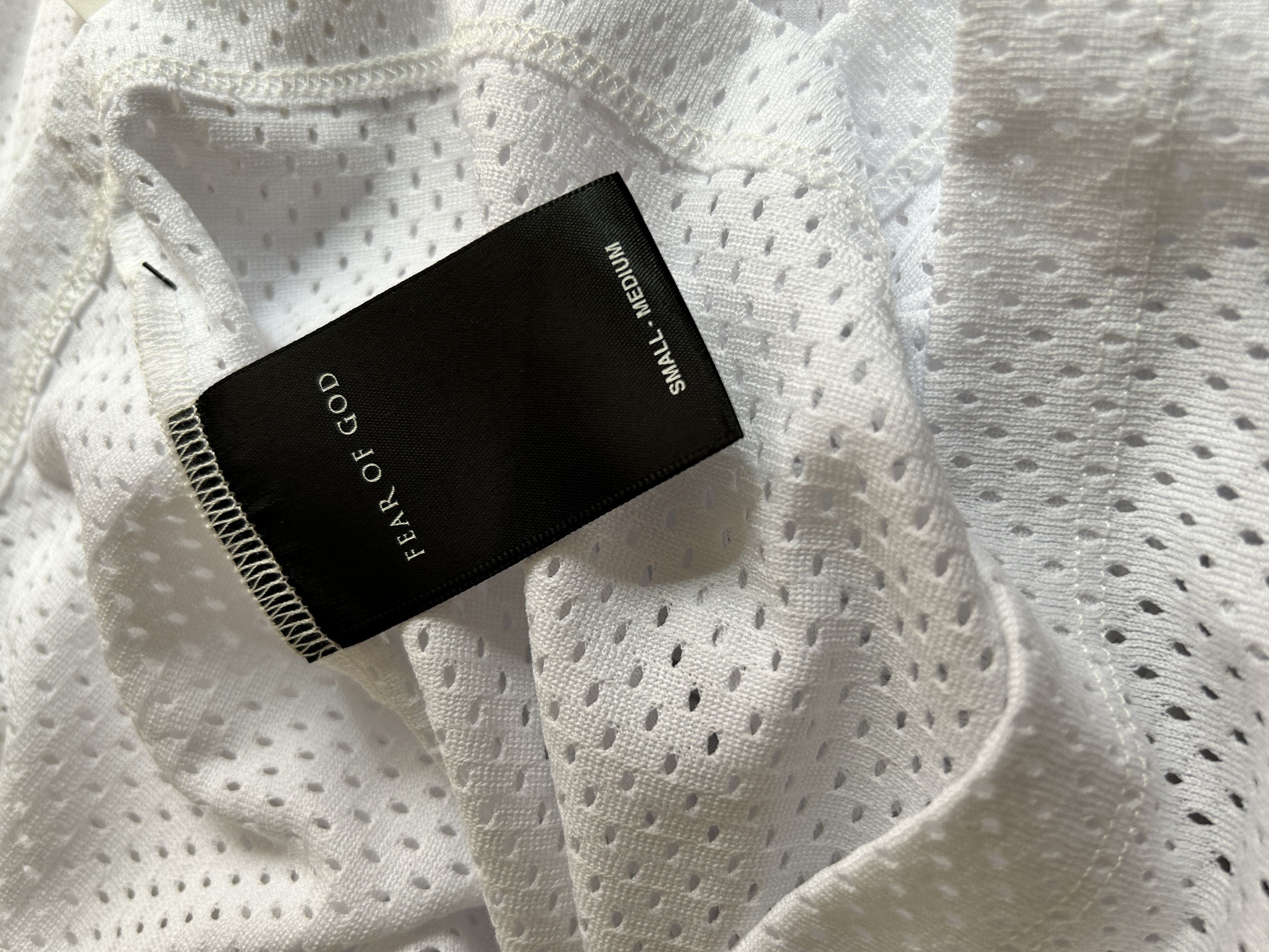 Fear of God 5th collection V-Neck Mesh Football Jersey 'Manuel' Size US M / EU 48-50 / 2 - 6 Thumbnail