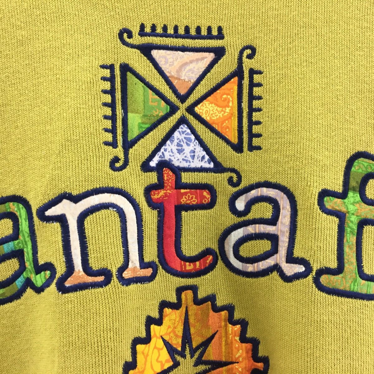 Japanese Brand Santa Fe Crewneck Long Sleeve Sweatshirt Big Logo Size US L / EU 52-54 / 3 - 7 Thumbnail