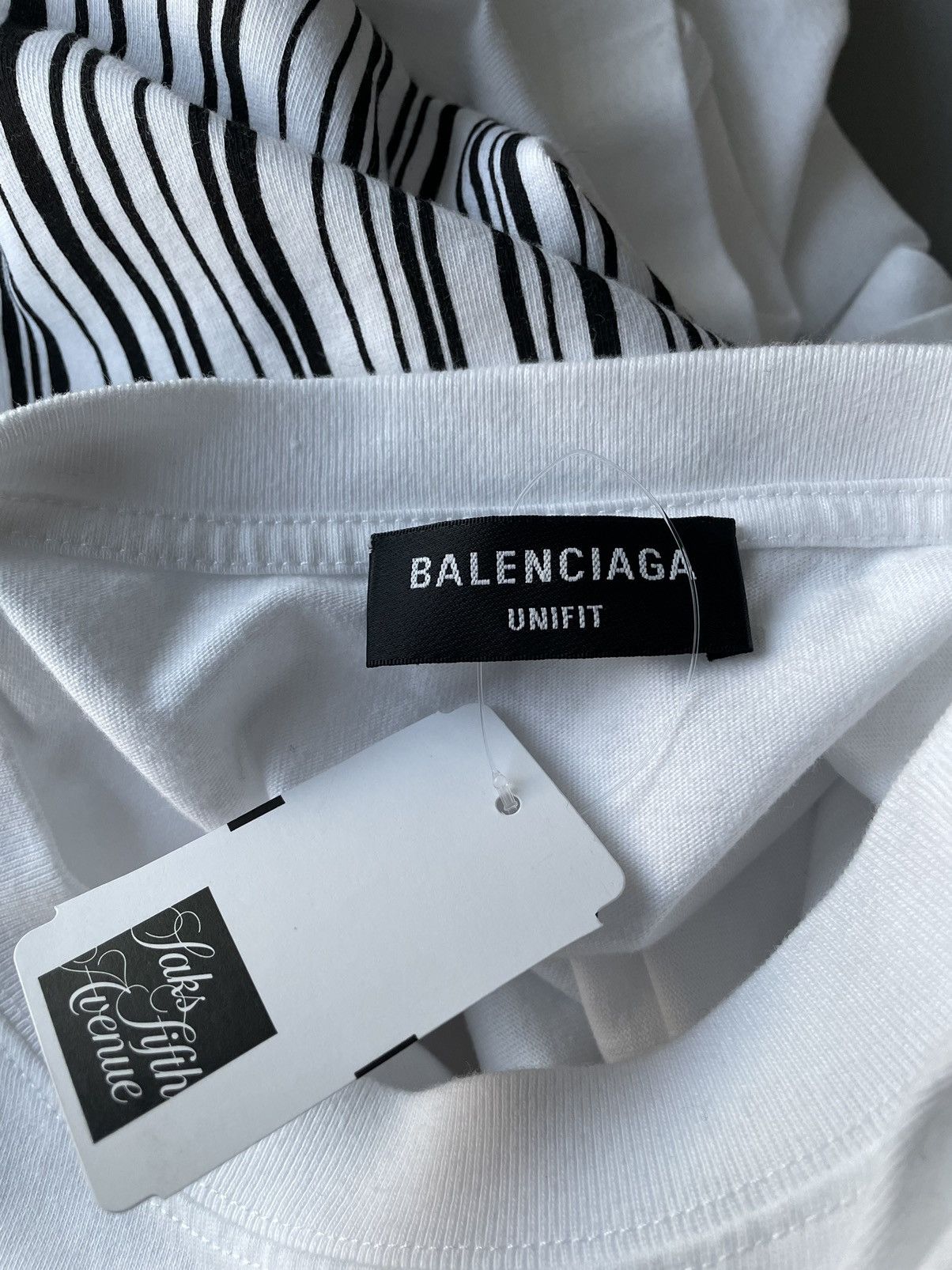 Balenciaga Super Runway Balenciaga Logo BrandNew Oversized Tee T-shirt Size US XL / EU 56 / 4 - 7 Thumbnail