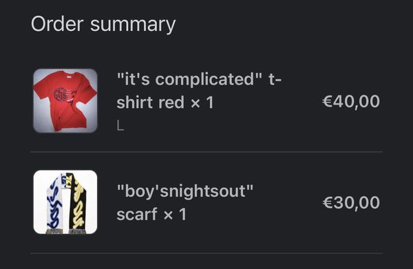 Sad Boys Boysnightsout BNO “it’s complicated” Shirt & Scarf | Grailed