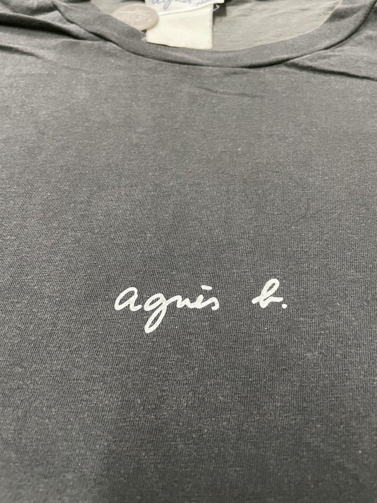 Designer × Vintage × agnes b. Vintage Aguis Paris Homme Small Logo Shirt Size US M / EU 48-50 / 2 - 2 Thumbnail