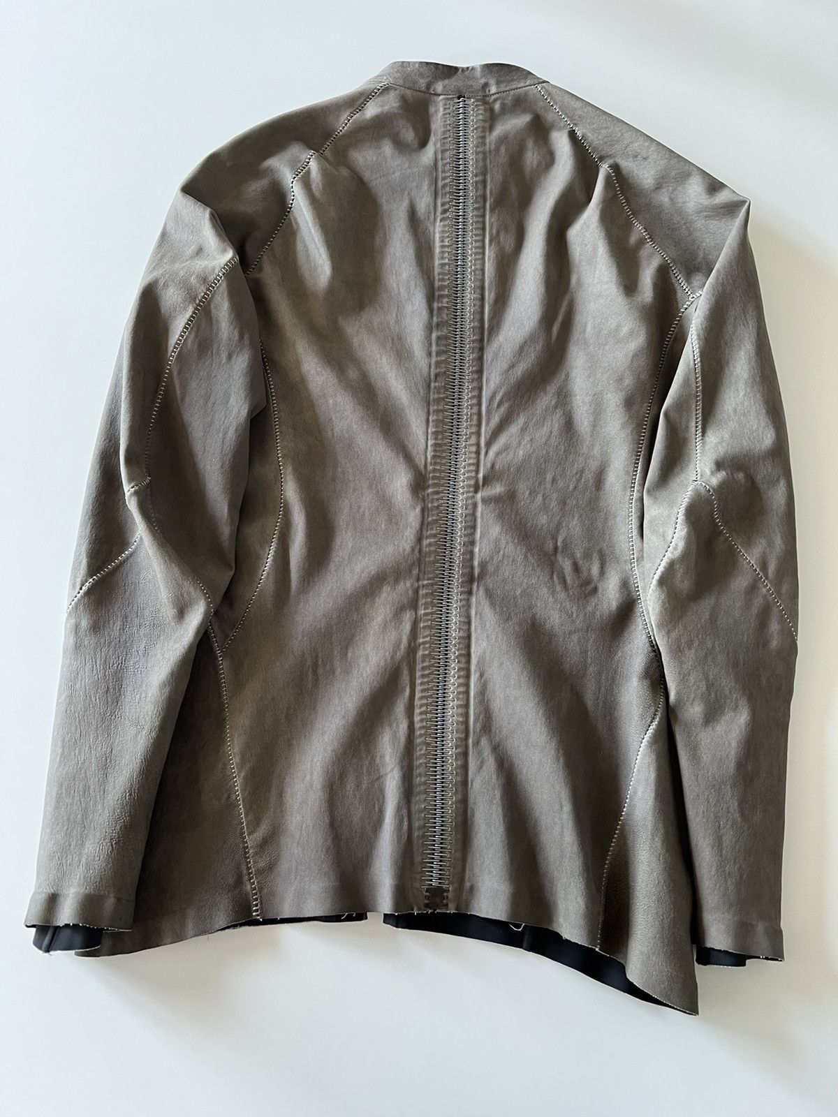 Isaac Sellam Experience Leather Jacket With Metal Spine Size US L / EU 52-54 / 3 - 9 Thumbnail