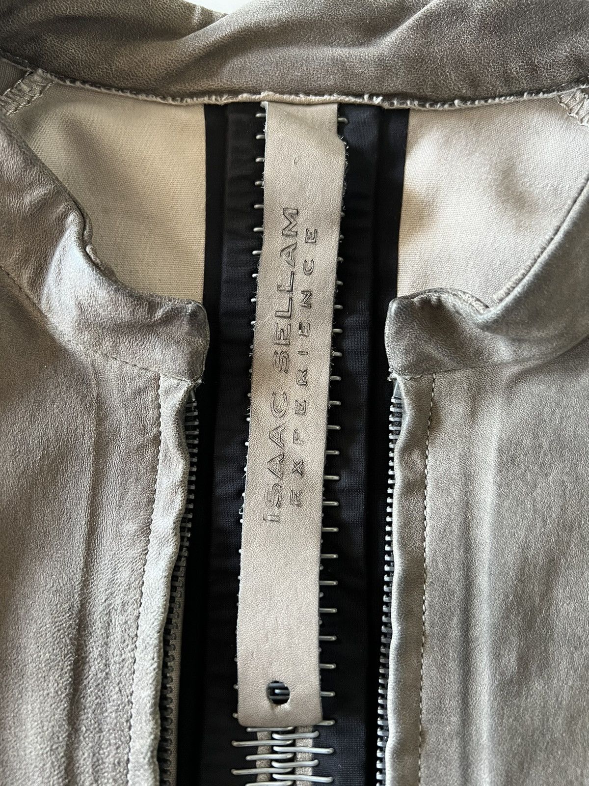 Isaac Sellam Experience Leather Jacket With Metal Spine Size US L / EU 52-54 / 3 - 4 Thumbnail