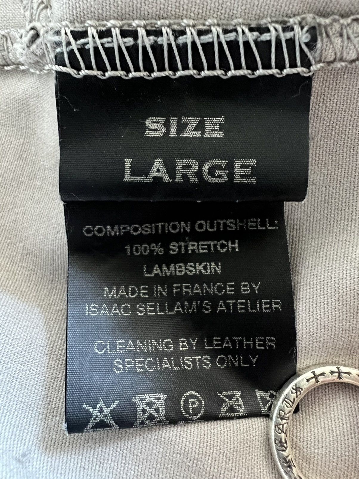 Isaac Sellam Experience Leather Jacket With Metal Spine Size US L / EU 52-54 / 3 - 5 Thumbnail