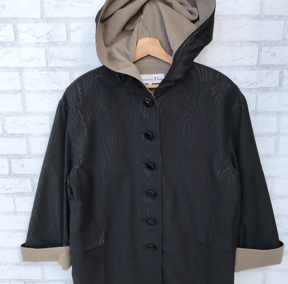 Dior Christian Dior Wool-Cashmere Hooded Coat, Luxe Fabric Size 9 Size L / US 10 / IT 46 - 6 Thumbnail