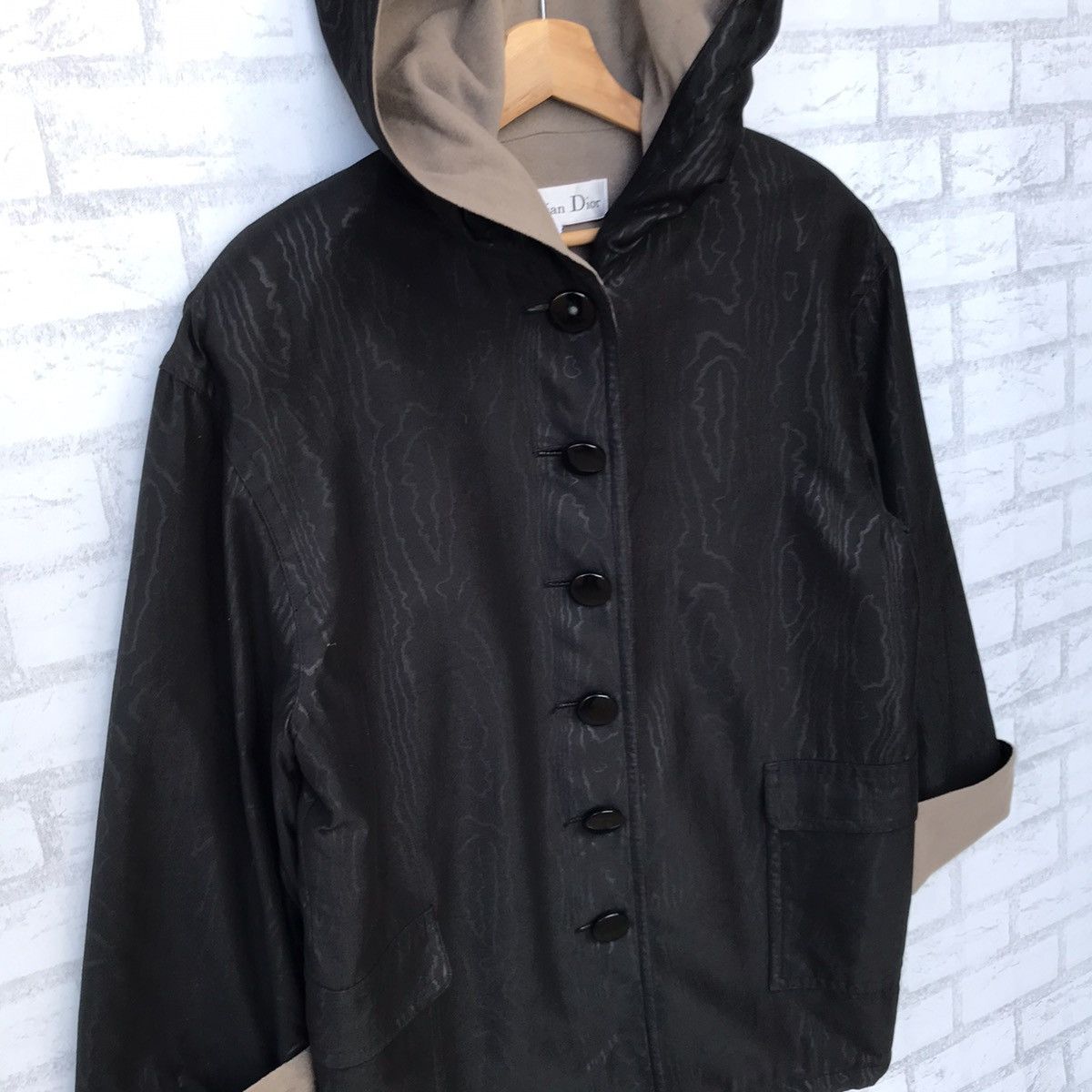 Dior Christian Dior Wool-Cashmere Hooded Coat, Luxe Fabric Size 9 Size L / US 10 / IT 46 - 9 Thumbnail