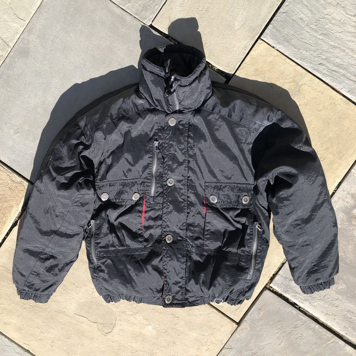 Vintage Vintage 90s Black Puffer Ski Jacket Grailed