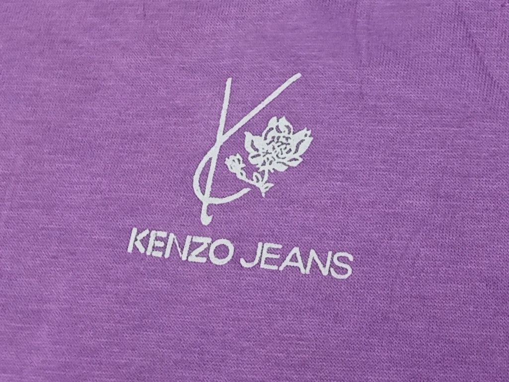 Kenzo KENZO JEANS Paris Sunflower Big Graphics Purple T-Shirt Size US L / EU 52-54 / 3 - 6 Thumbnail