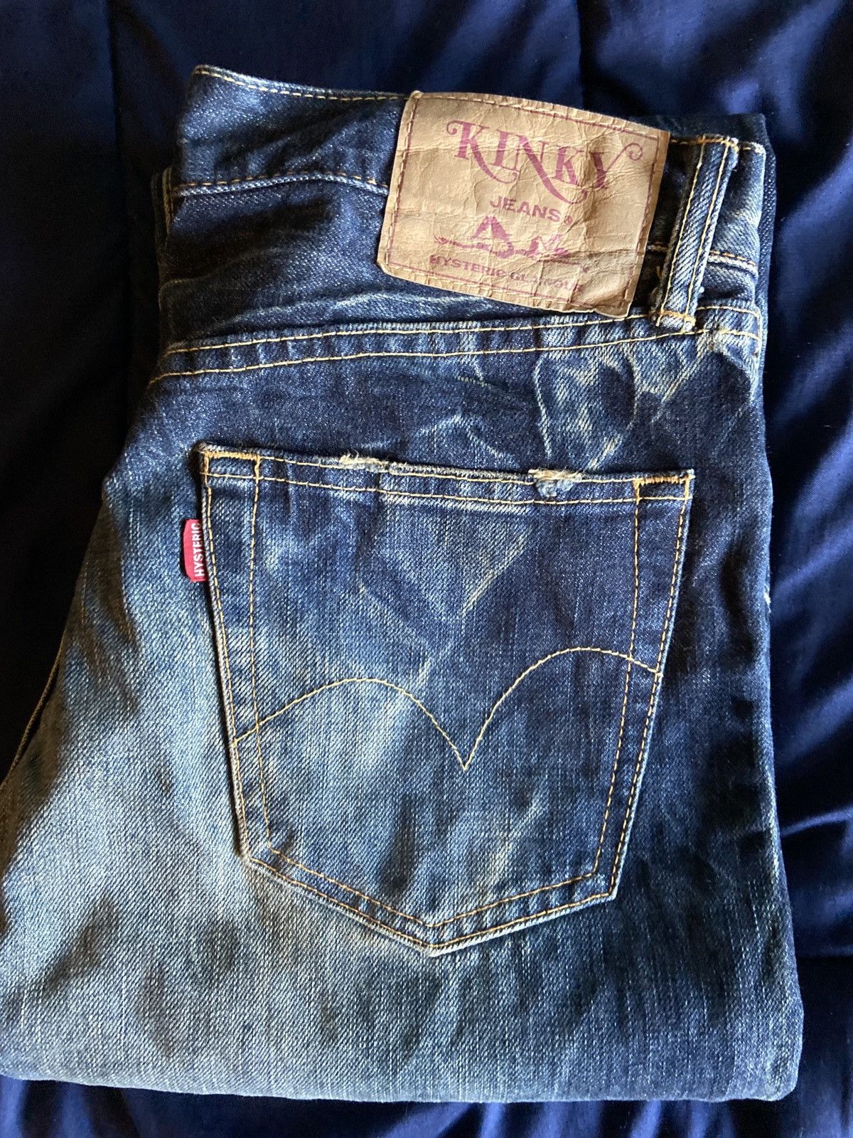 Hysteric Glamour Hysteric Glamour “Love Buzz” studded Jeans Size US 29 - 1 Thumbnail
