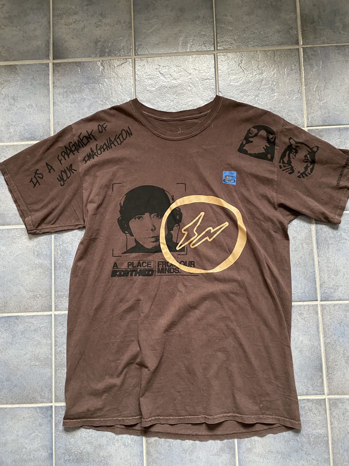 travis scott sunrise tee