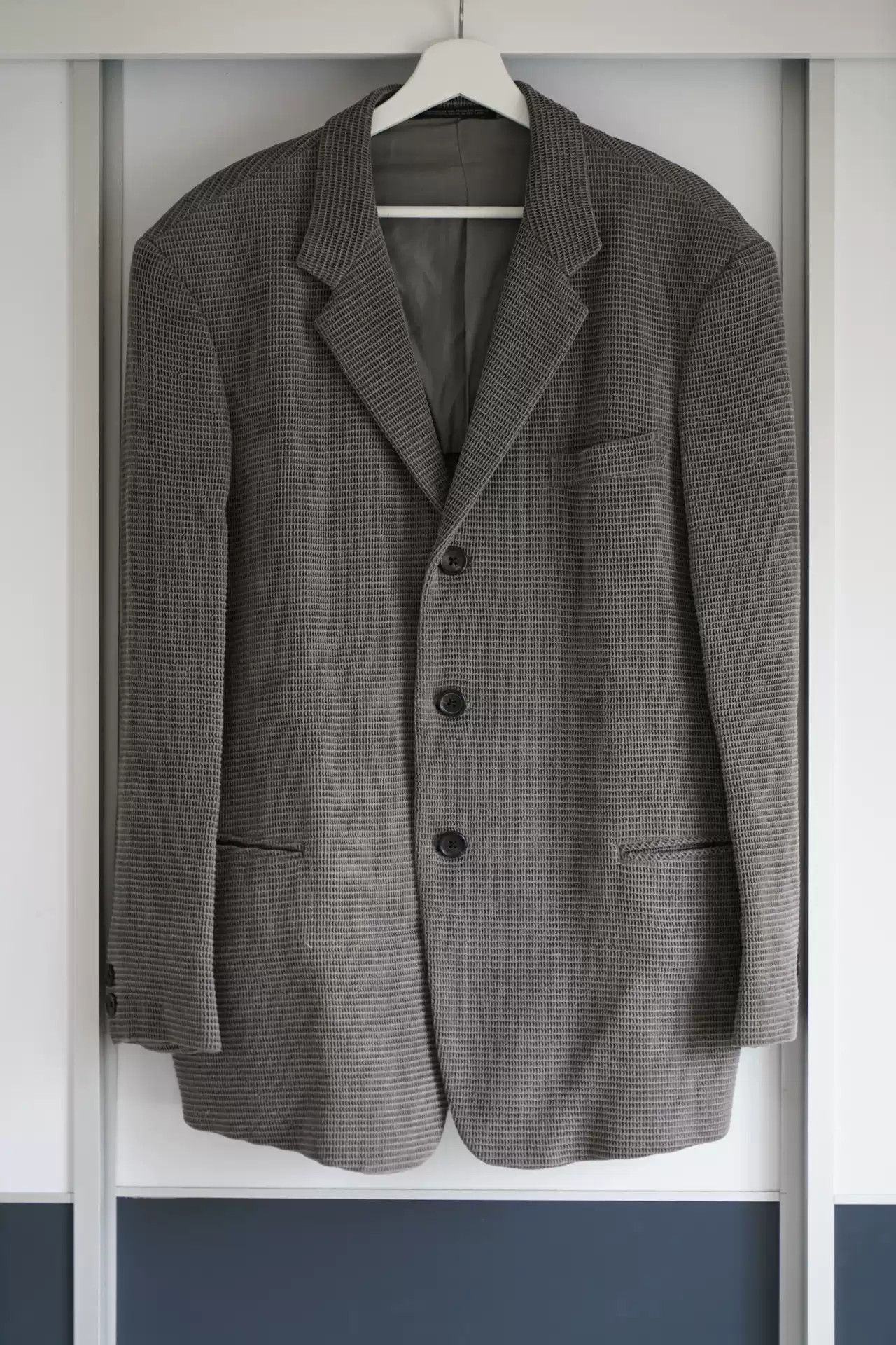 Yohji Yamamoto 90s Waffle Suit
