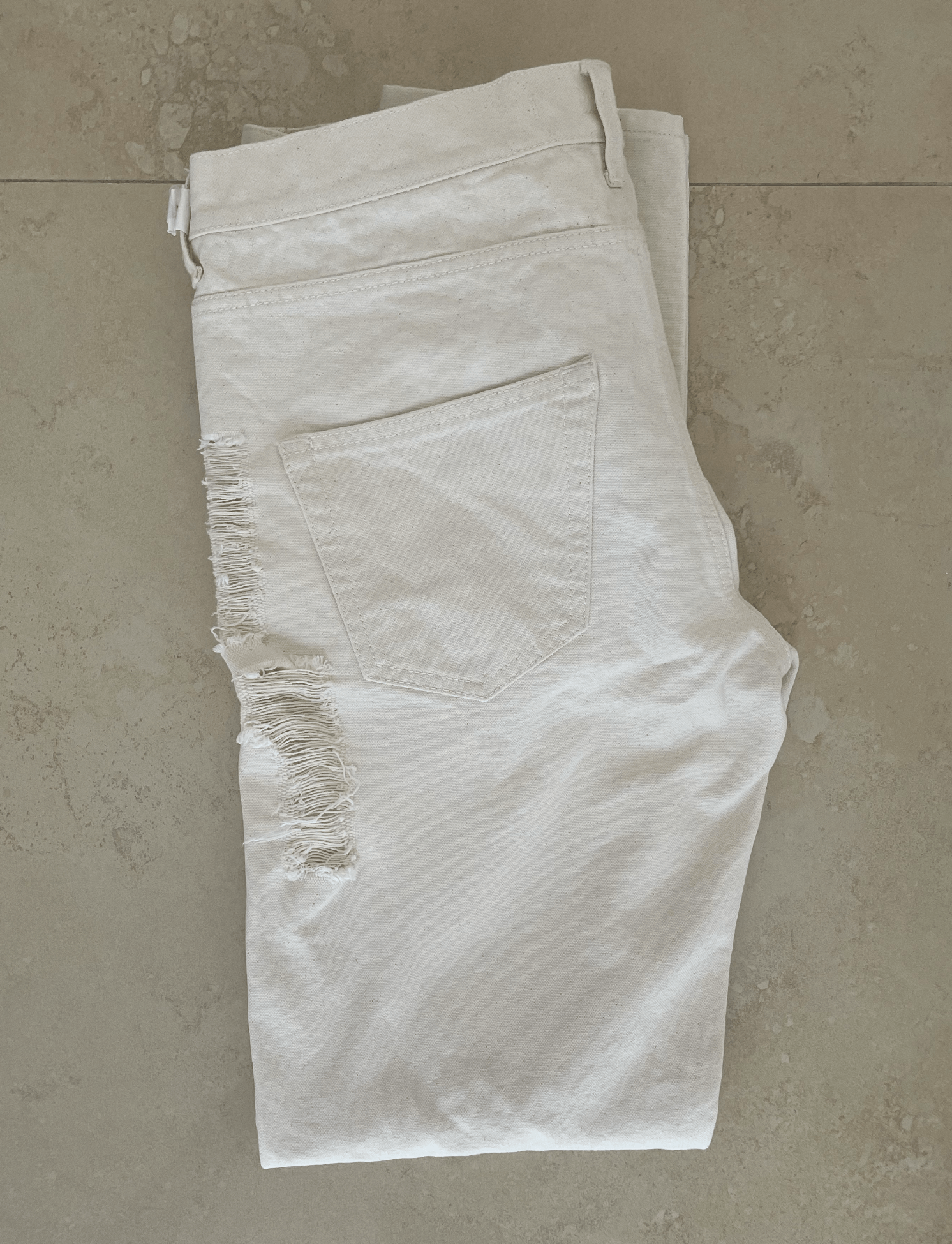 Off-White Off-White Striped Bull Denim Jean Size US 33 - 4 Thumbnail