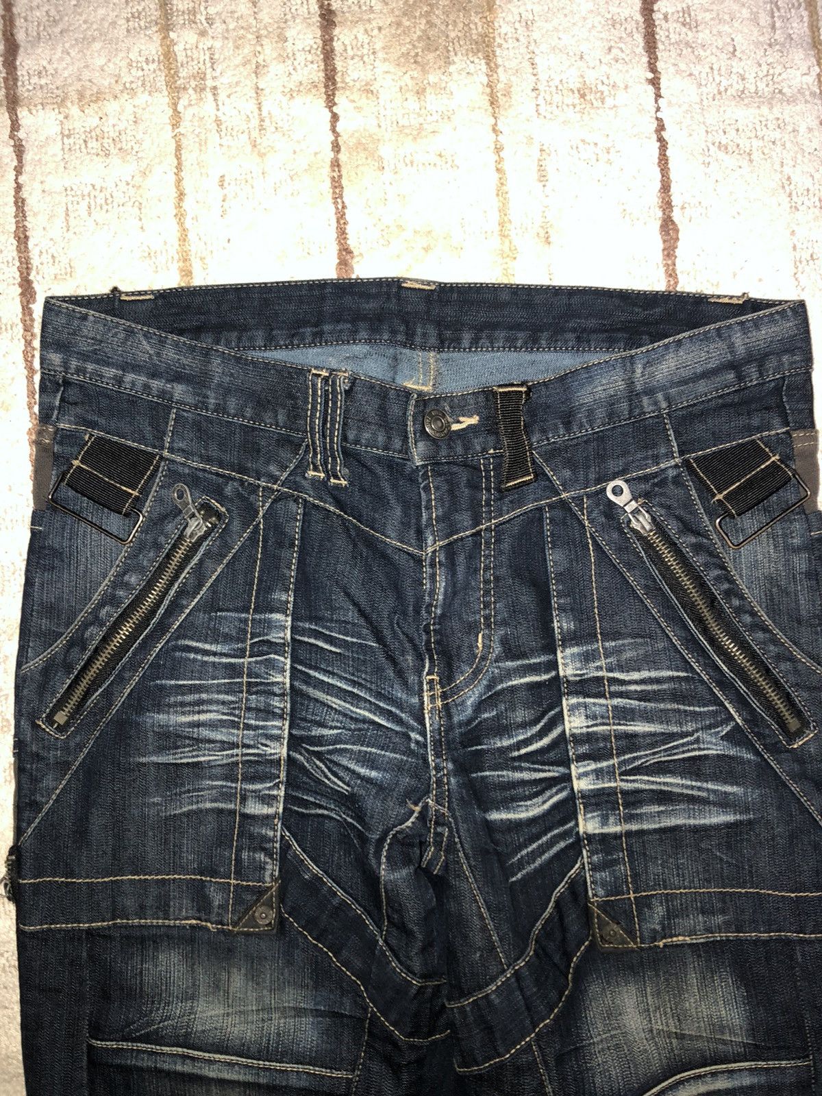 PPFM 🔥PPFM jeans RARE DESIGN🔥 Size US 32 / EU 48 - 4 Thumbnail