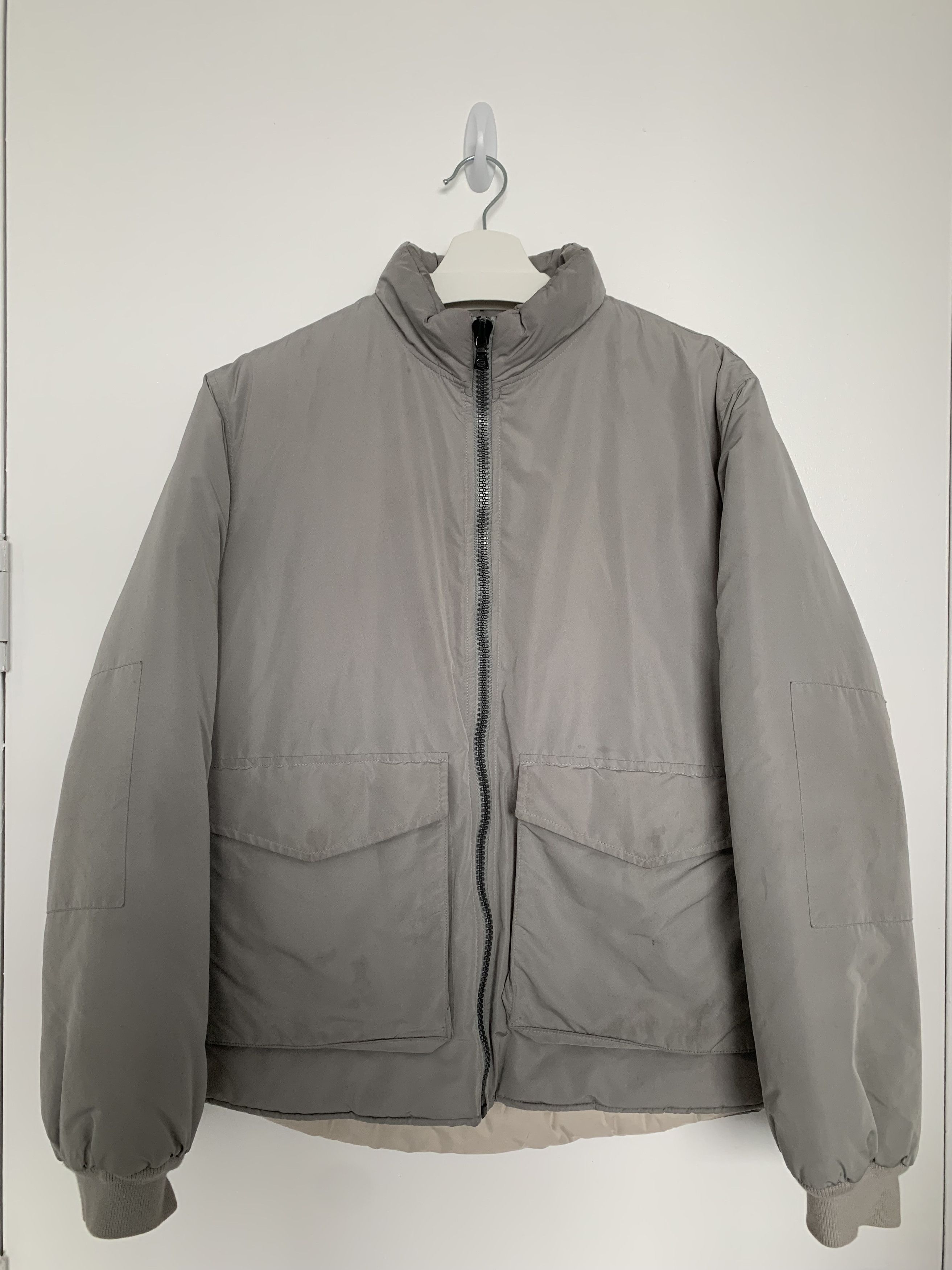 Our Legacy Our Legacy Puffer Funnel Jacket Silver Bullet Size US M / EU 48-50 / 2 - 4 Thumbnail
