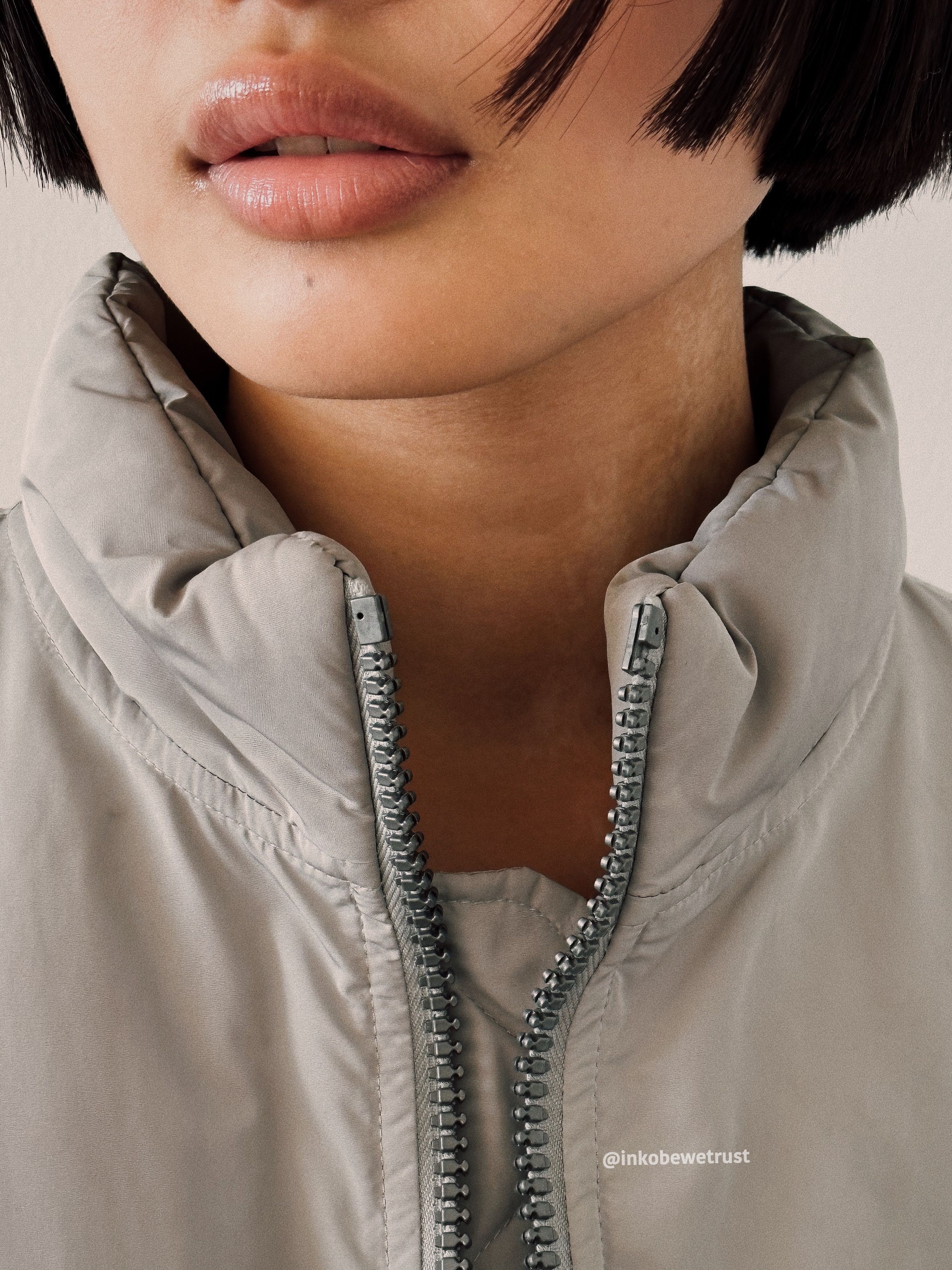Our Legacy Our Legacy Puffer Funnel Jacket Silver Bullet Size US M / EU 48-50 / 2 - 2 Thumbnail