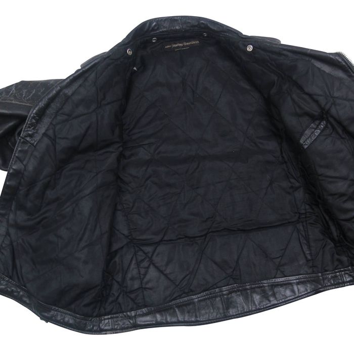 amf harley davidson leather jacket