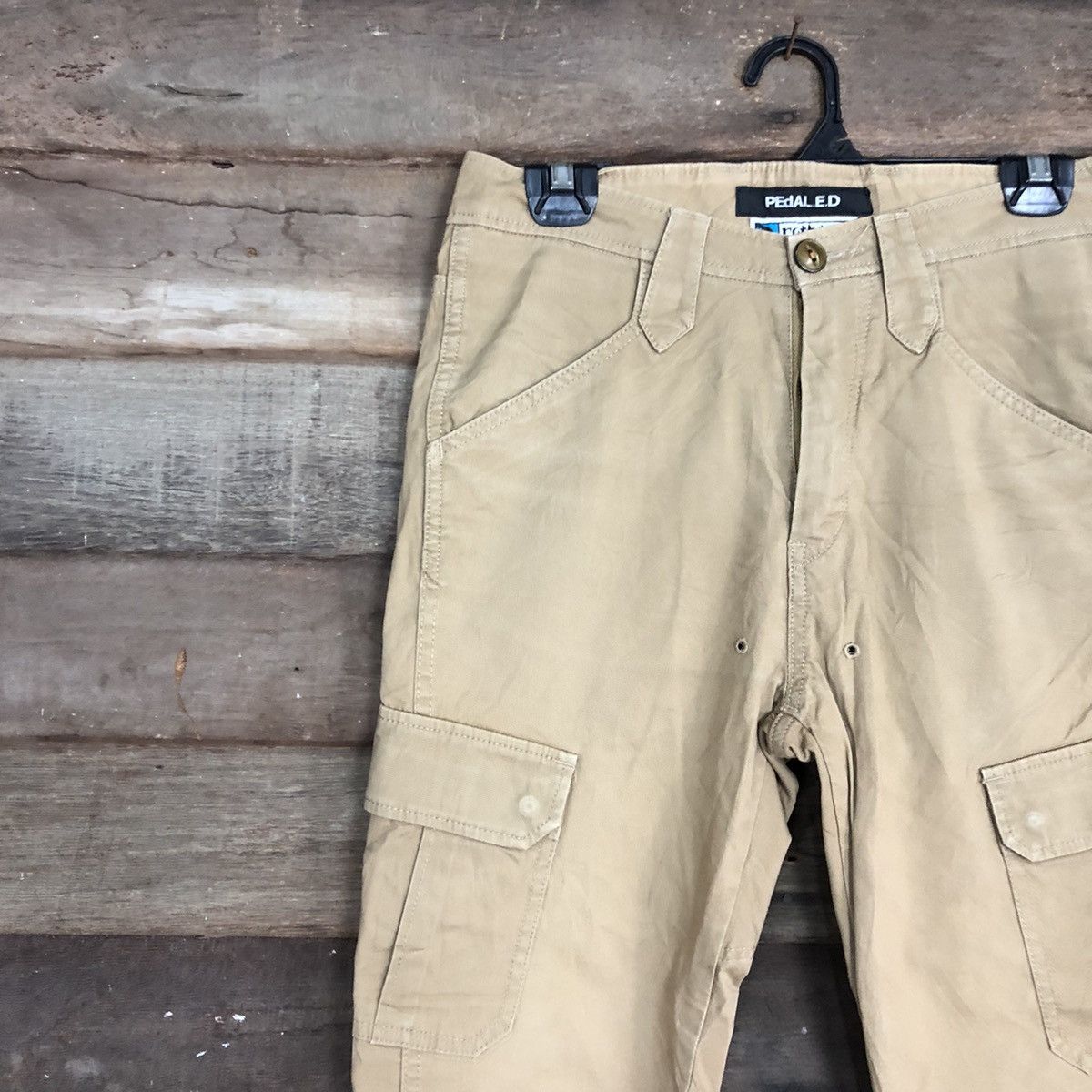 Pedal.Ed Brown Multipocket Tactical Cargo Pants #A052