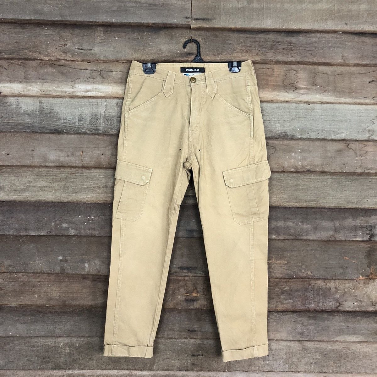 Pedal.Ed Brown Multipocket Tactical Cargo Pants #A052