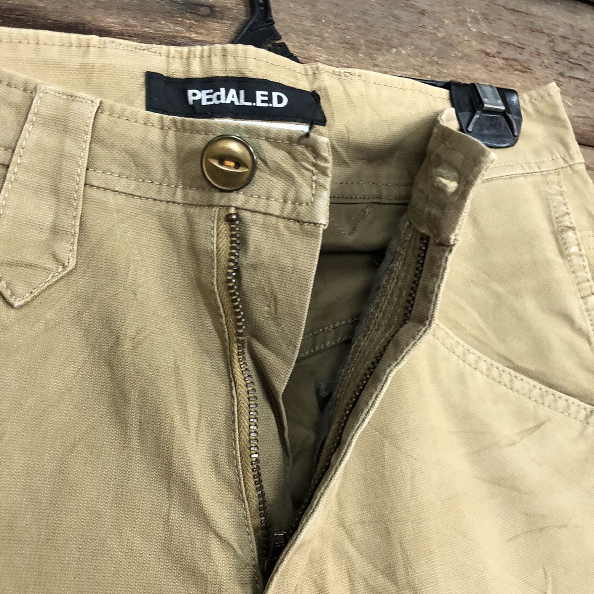 Pedal.Ed Brown Multipocket Tactical Cargo Pants #A052