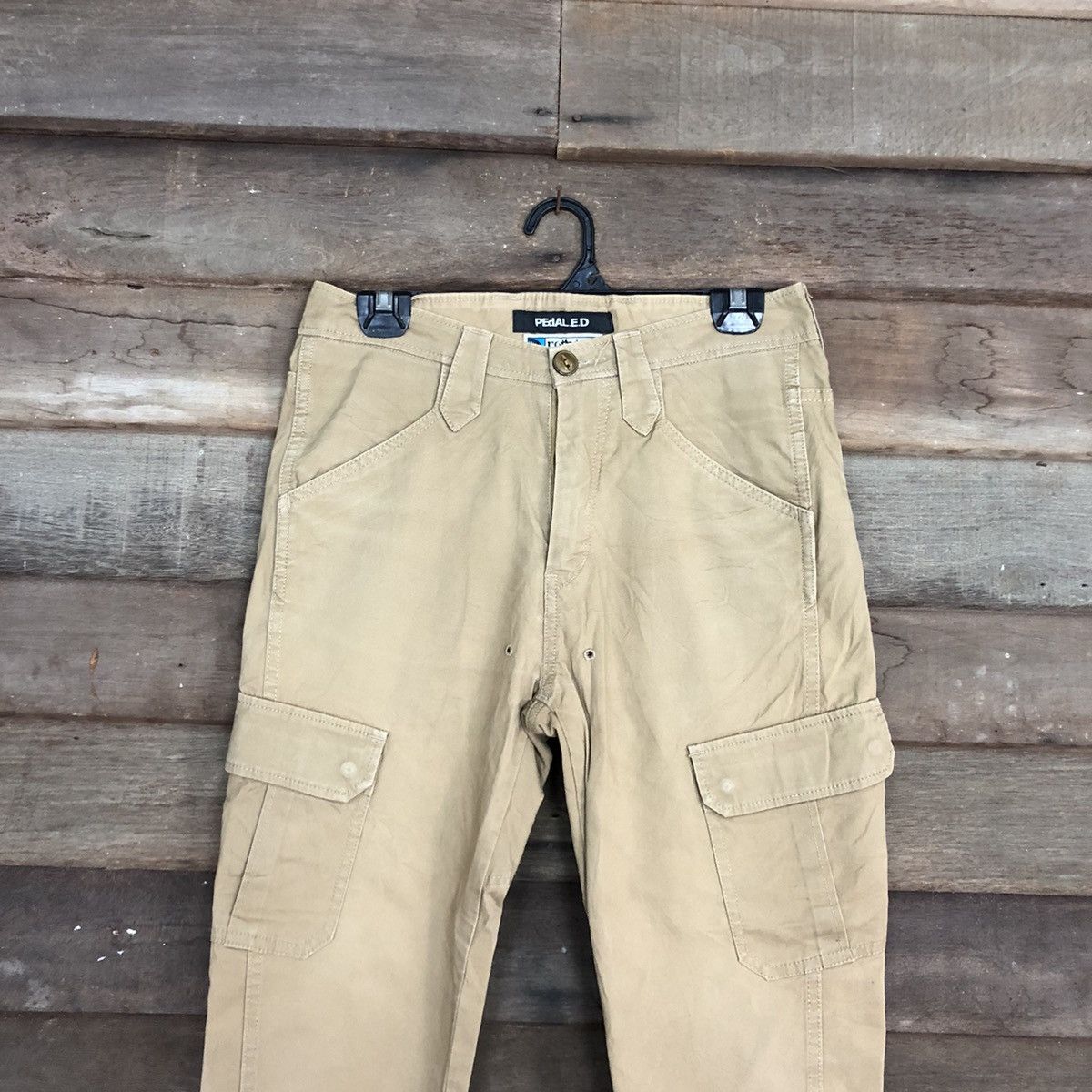 Pedal.Ed Brown Multipocket Tactical Cargo Pants #A052