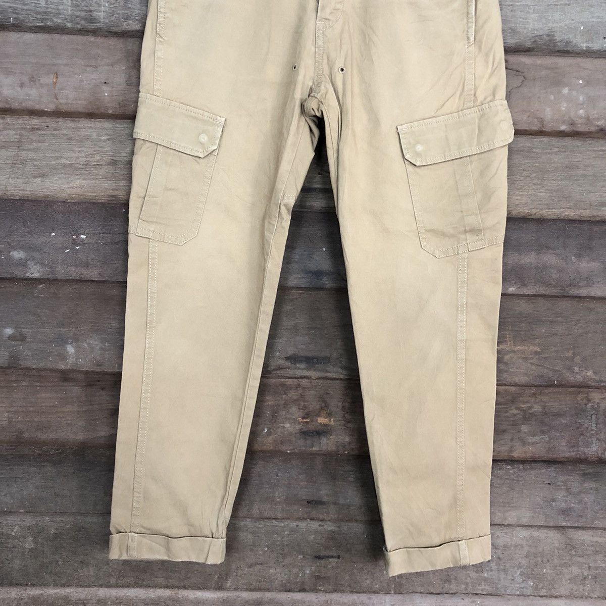 Pedal.Ed Brown Multipocket Tactical Cargo Pants #A052