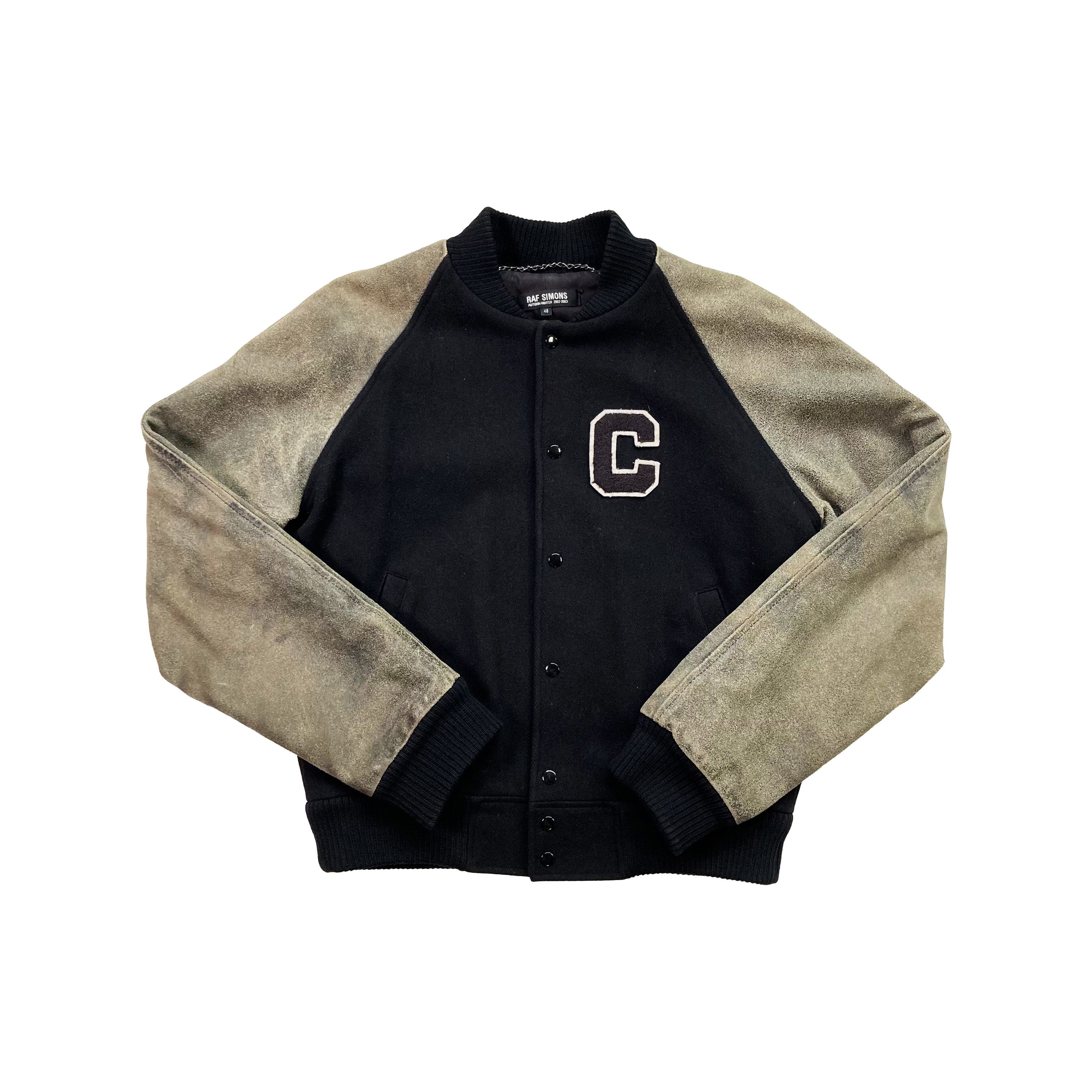 Raf Simons Raf Simons Ashes Heroes Varsity Bomber | Grailed