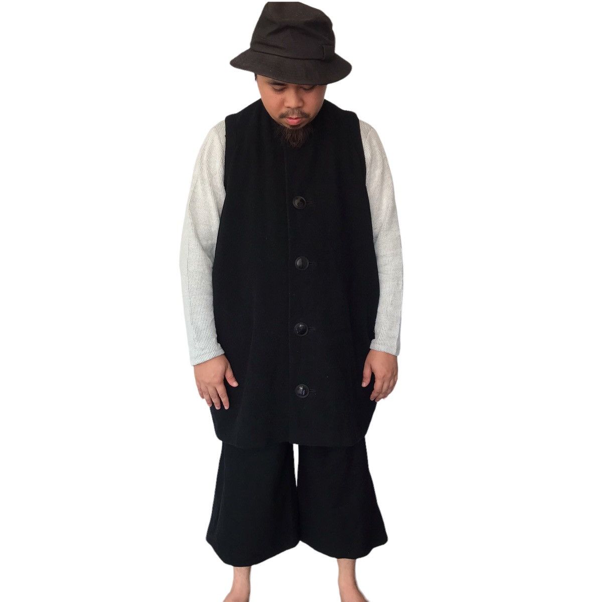 Yohji Yamamoto 🔥RARE YOHJI YAMAMOTO OVERSIZED JACKET Size US S / EU 44-46 / 1 - 11 Thumbnail