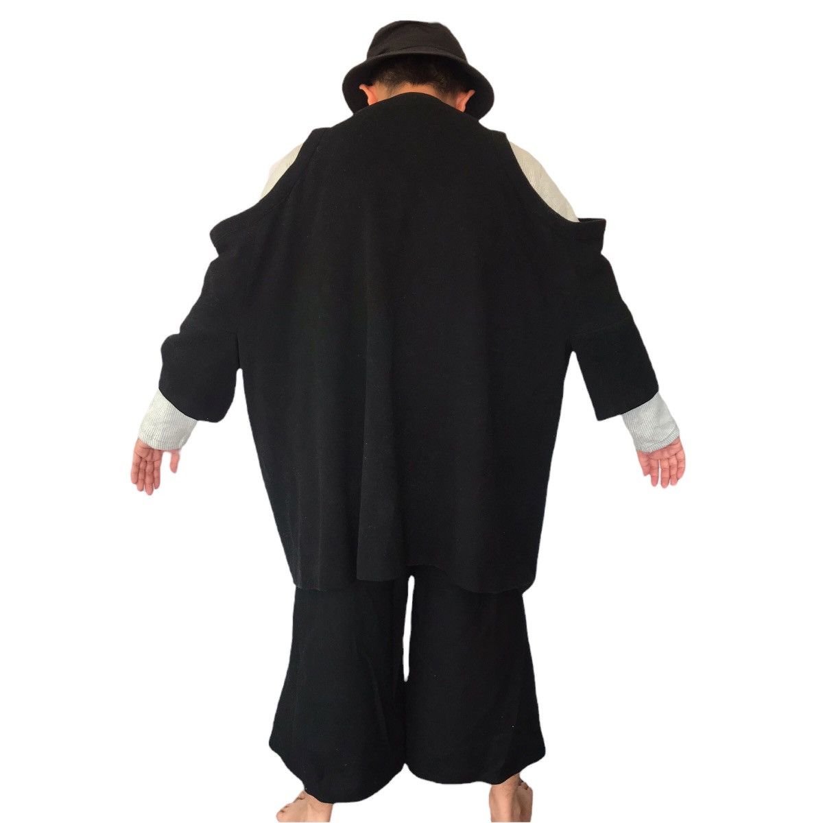 Yohji Yamamoto 🔥RARE YOHJI YAMAMOTO OVERSIZED JACKET Size US S / EU 44-46 / 1 - 14 Thumbnail