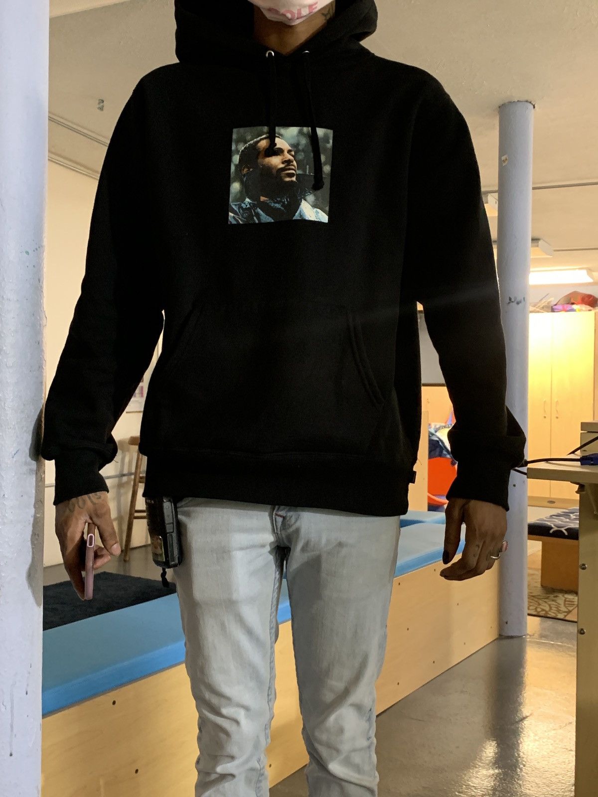 Supreme Supreme Marvin Gaye Hoodie | Grailed