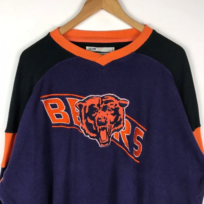Vintage Chicago bears sweatshirt Sportswear / Baseball Club Size US XL / EU 56 / 4 - 3 Thumbnail