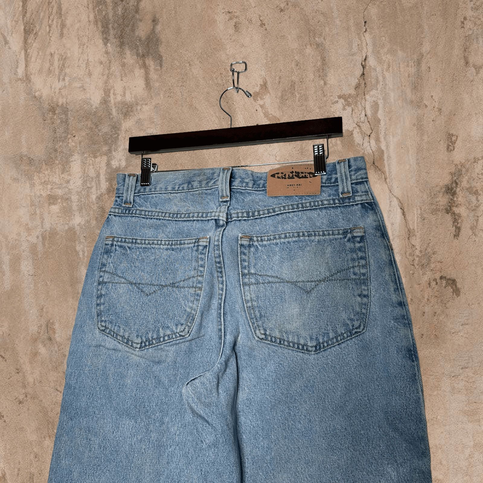 Vintage Vintage Anchor Blue Baggy Jeans Light Wash Work Denim 90s | Grailed