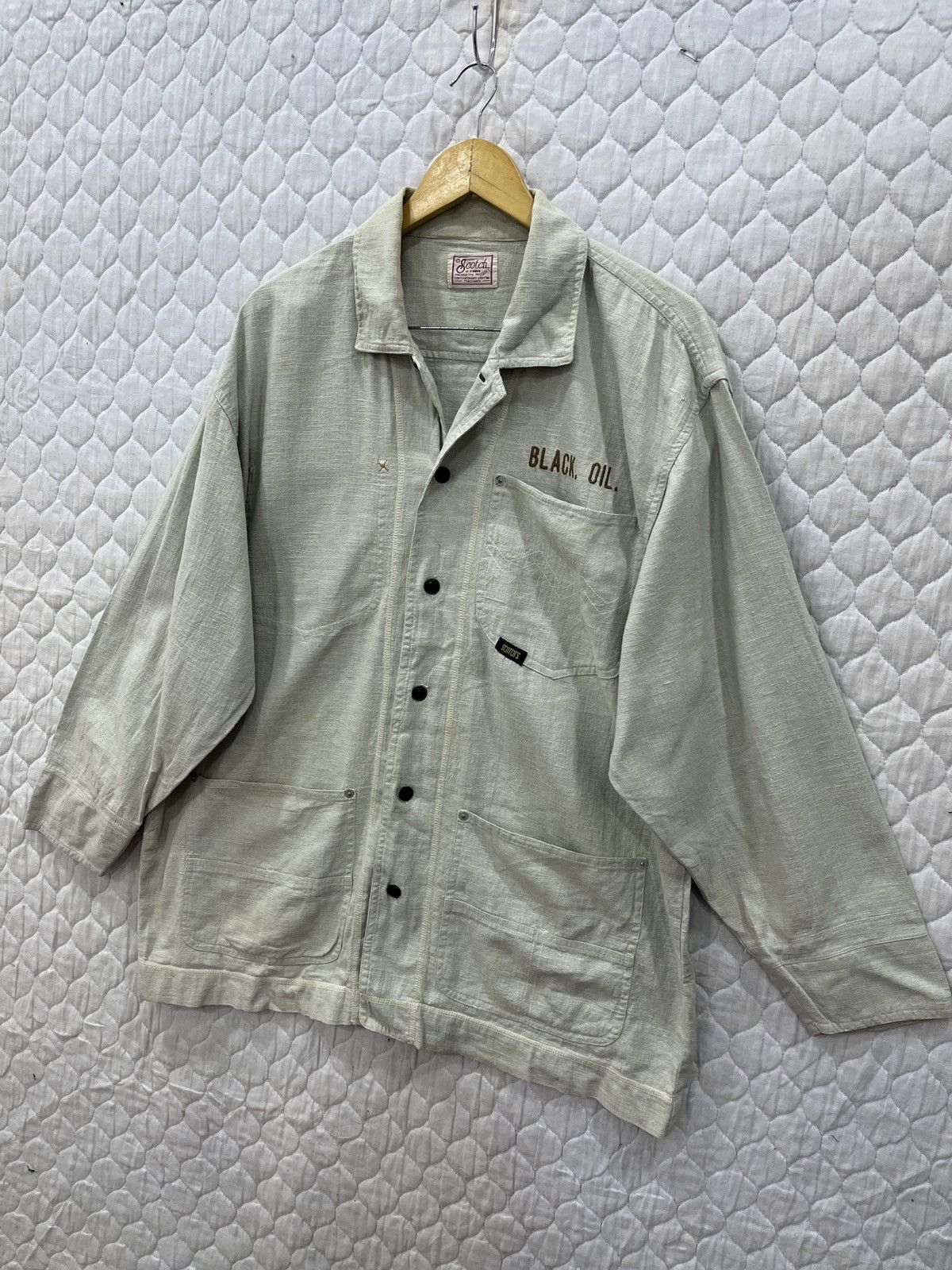 Scotch & Soda (Bbb). VINTAGE SCOTCH & SODA CHORE LIGHT JACKET Size US L / EU 52-54 / 3 - 2 Thumbnail