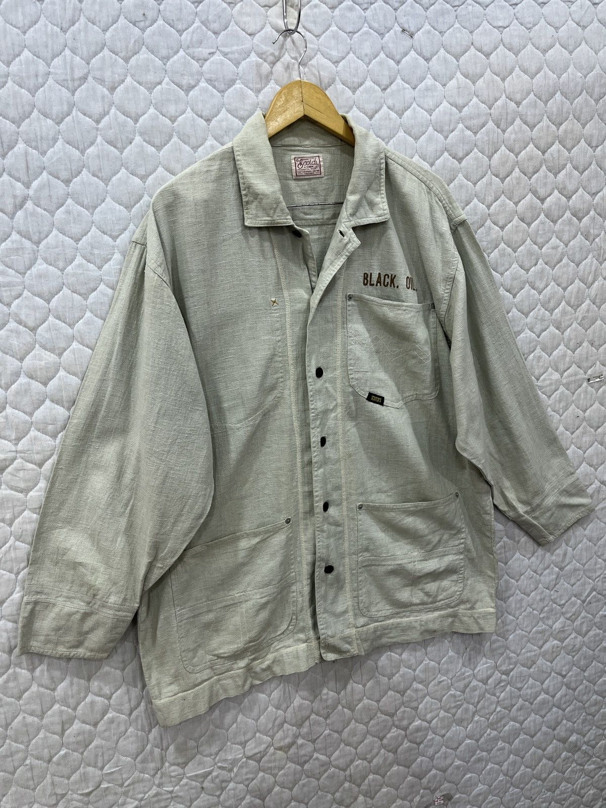 Scotch & Soda (Bbb). VINTAGE SCOTCH & SODA CHORE LIGHT JACKET Size US L / EU 52-54 / 3 - 3 Thumbnail
