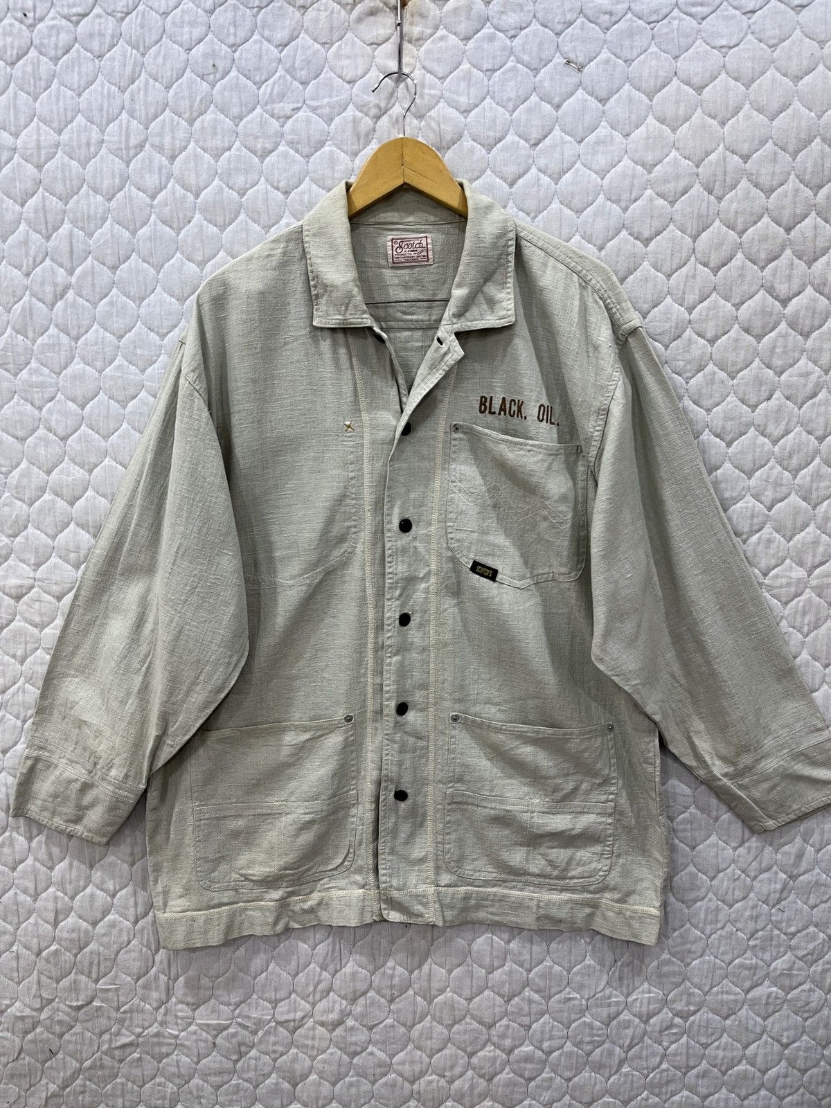 Scotch & Soda (Bbb). VINTAGE SCOTCH & SODA CHORE LIGHT JACKET Size US L / EU 52-54 / 3 - 1 Thumbnail