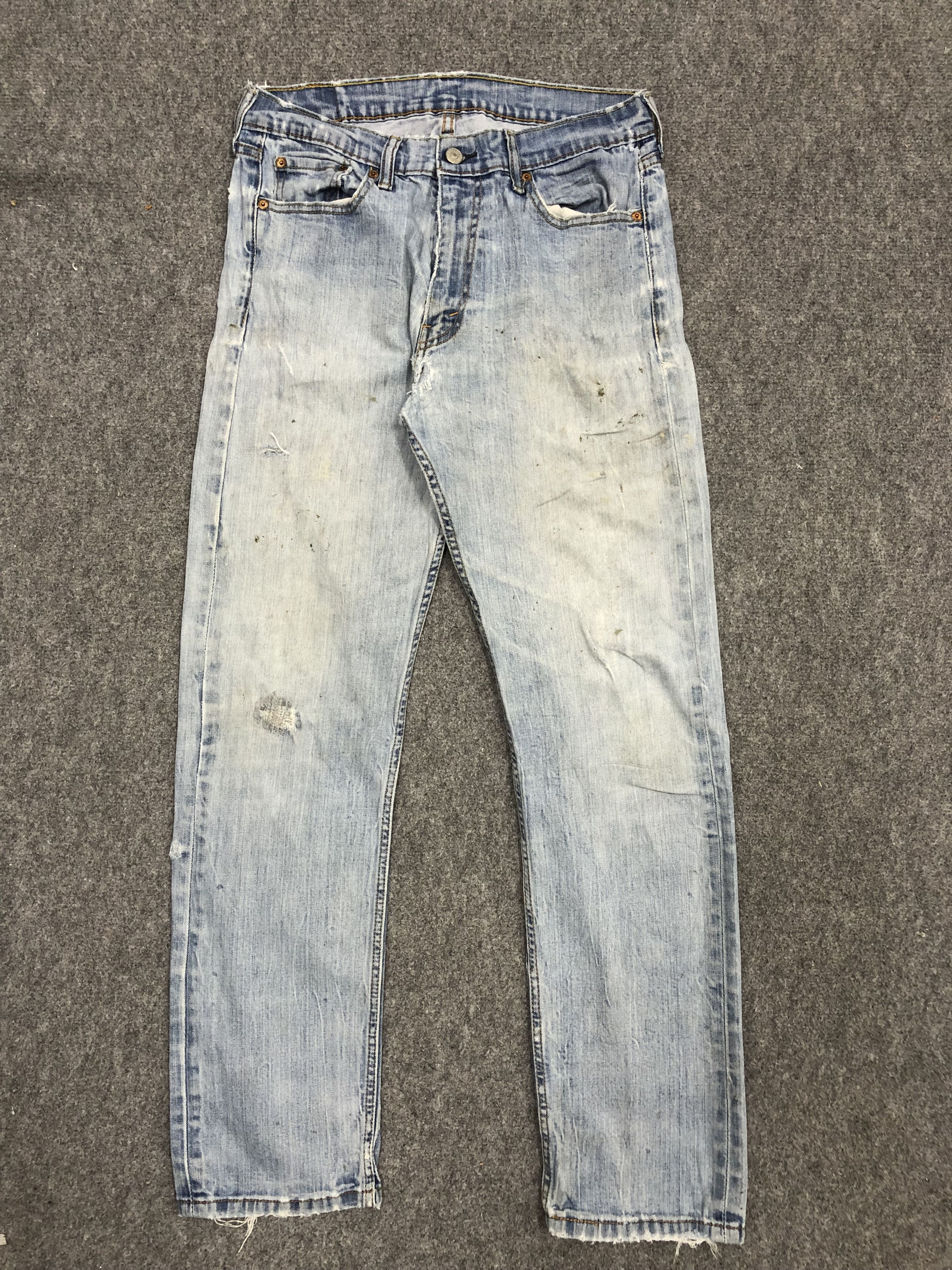 Levi's Vintage Levis 513 Light Wash Jeans DP1094 Size US 32 / EU 48 - 1 Thumbnail