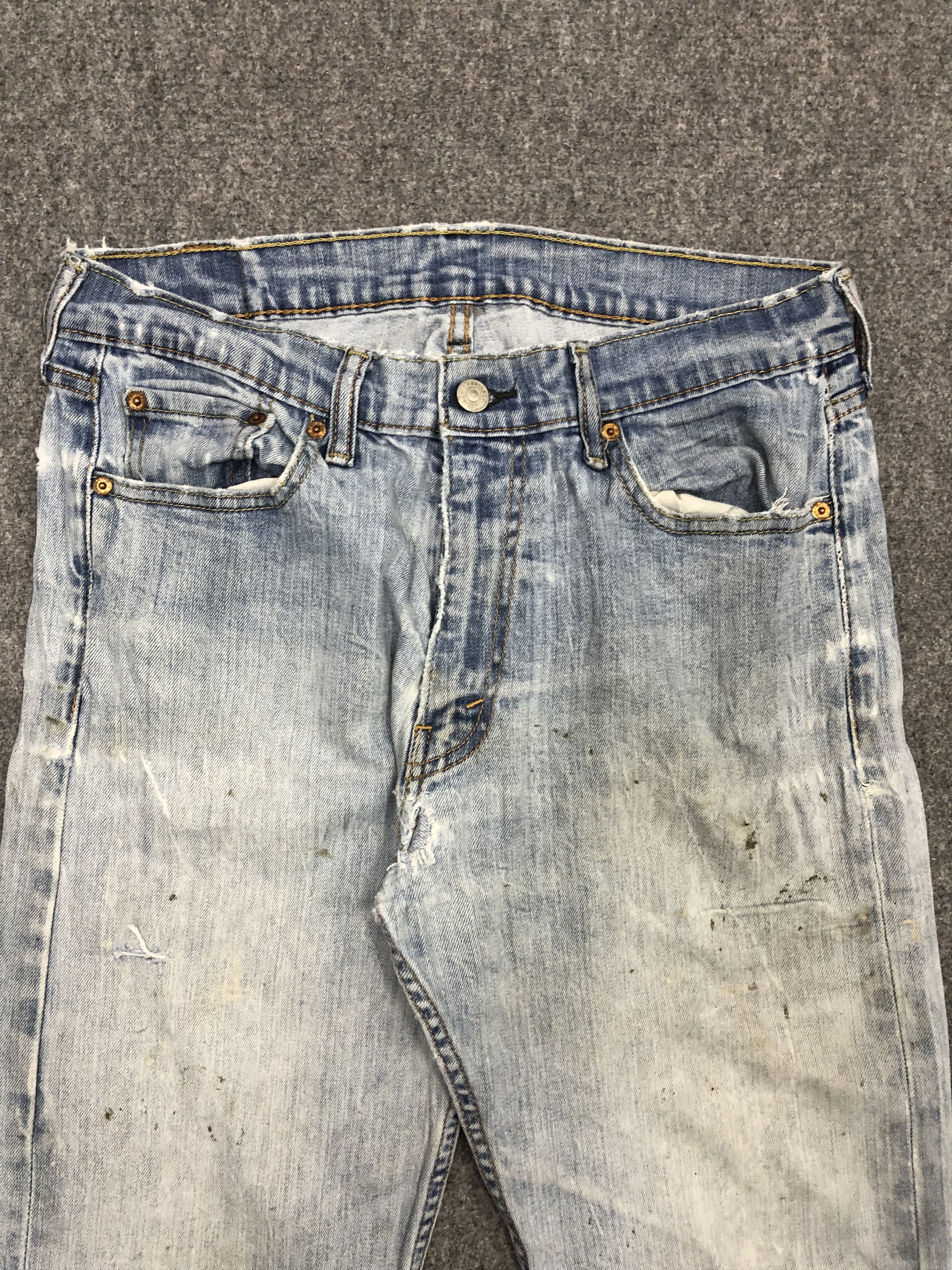 Levi's Vintage Levis 513 Light Wash Jeans DP1094 Size US 32 / EU 48 - 2 Thumbnail